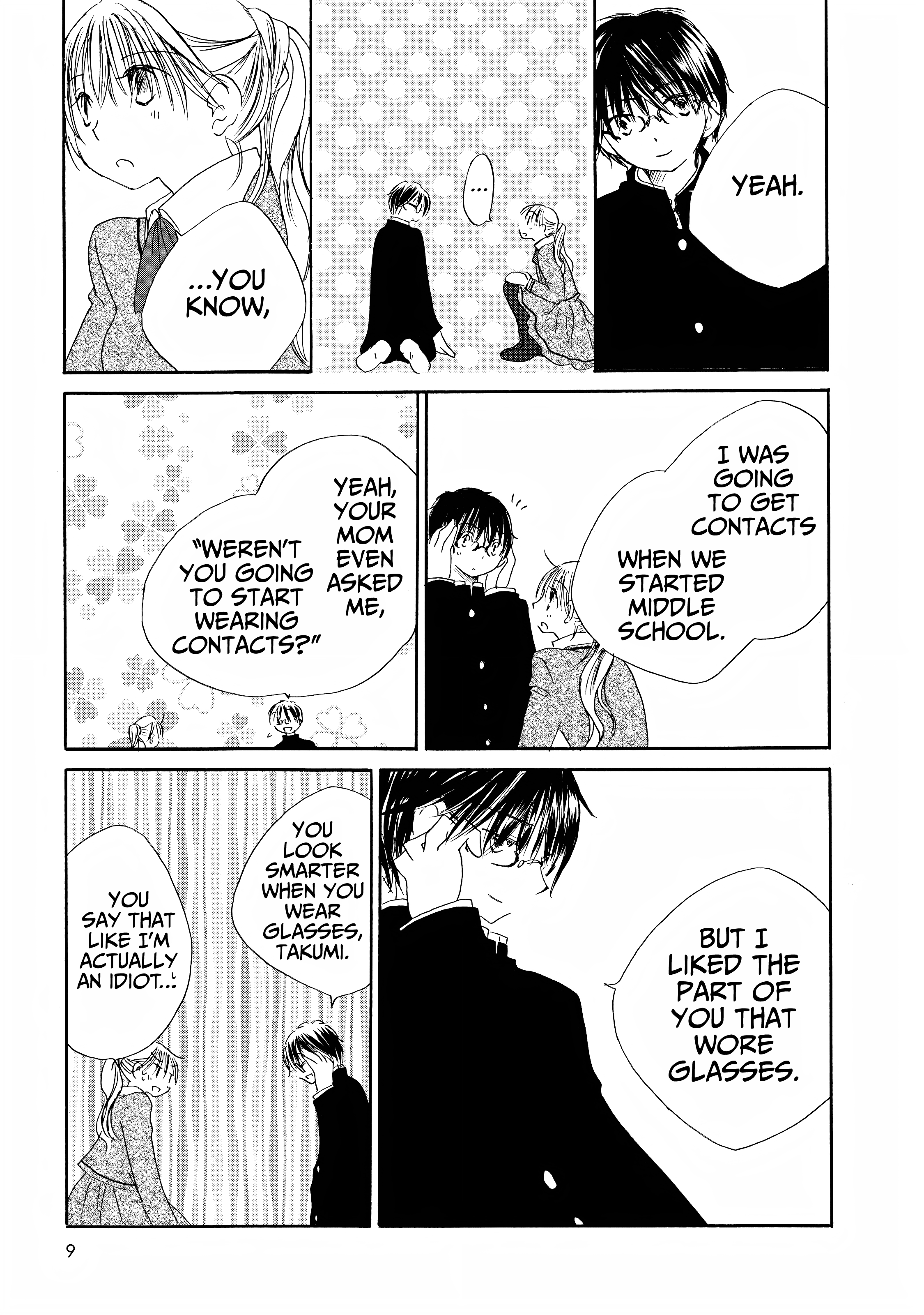 Kimi no Ashiato wa Barairo color 1 第9页