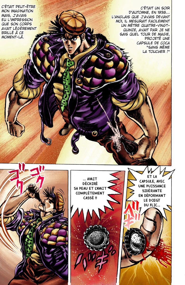 JoJo's Bizarre Adventure, Part 2: Battle Tendency (Official Colored) Le Jojo De New York 第14页