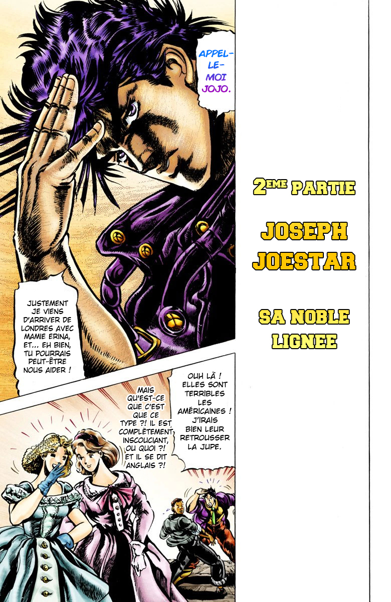 JoJo's Bizarre Adventure, Part 2: Battle Tendency (Official Colored) Le Jojo De New York 第18页