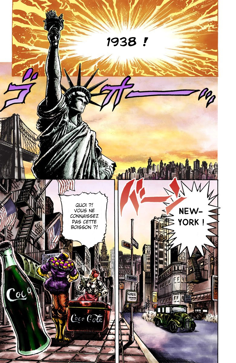 JoJo's Bizarre Adventure, Part 2: Battle Tendency (Official Colored) Le Jojo De New York 第4页