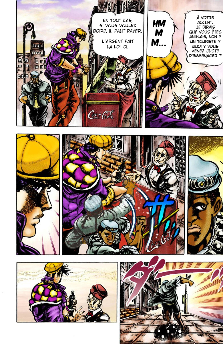 JoJo's Bizarre Adventure, Part 2: Battle Tendency (Official Colored) Le Jojo De New York 第5页