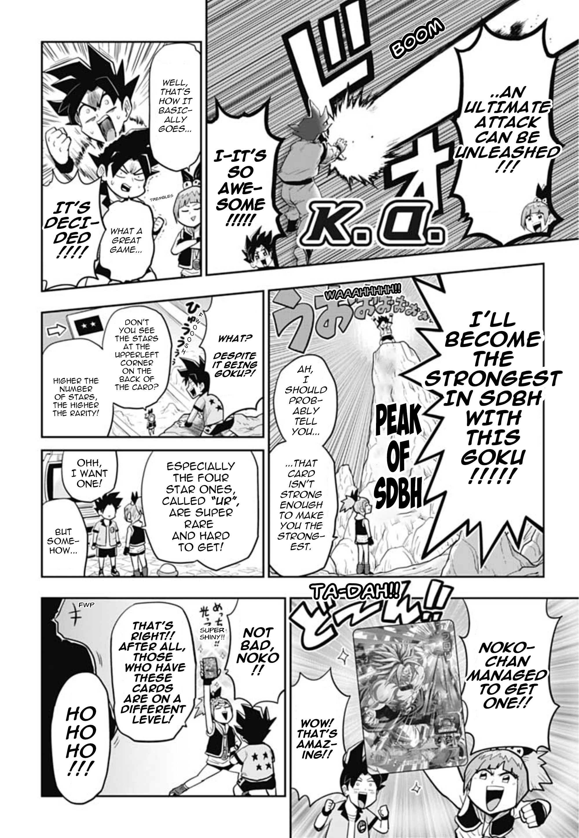 Super Dragon Ball Heroes: AVATARS!! The Story Of A Young Boy Who Aims To Become The Strongest in SDBH Game!!! 第11页