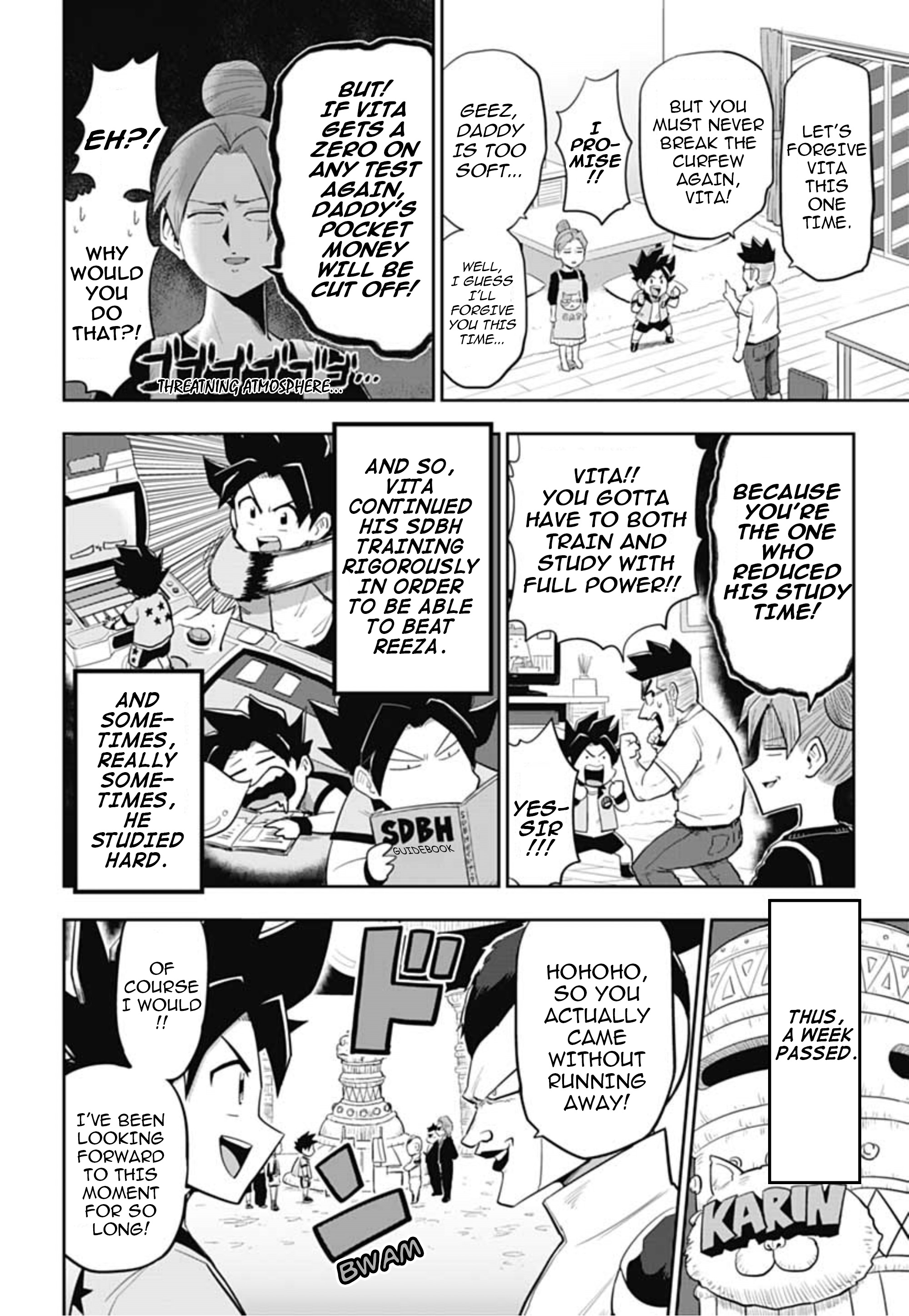 Super Dragon Ball Heroes: AVATARS!! The Story Of A Young Boy Who Aims To Become The Strongest in SDBH Game!!! 第23页