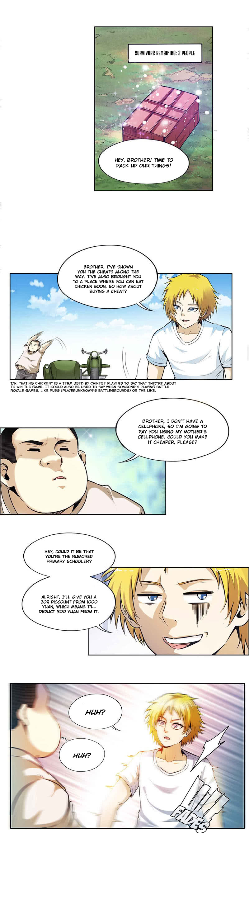 Eat Chicken and Save the World The Cheater is Suffering a Setback (First Part) 第7页