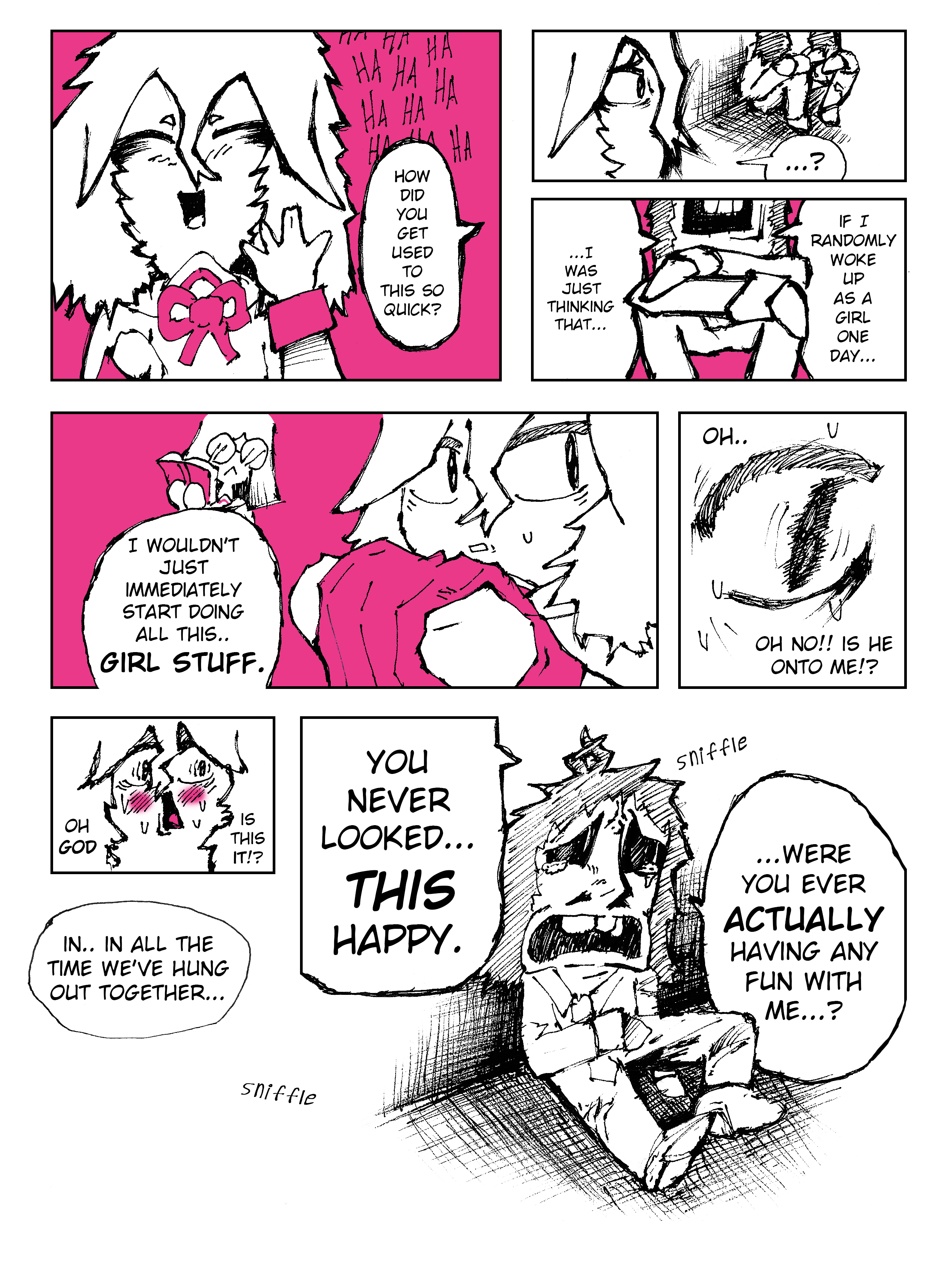 You Woke up as a Girl This Morning!? I Didn't Change 第3页