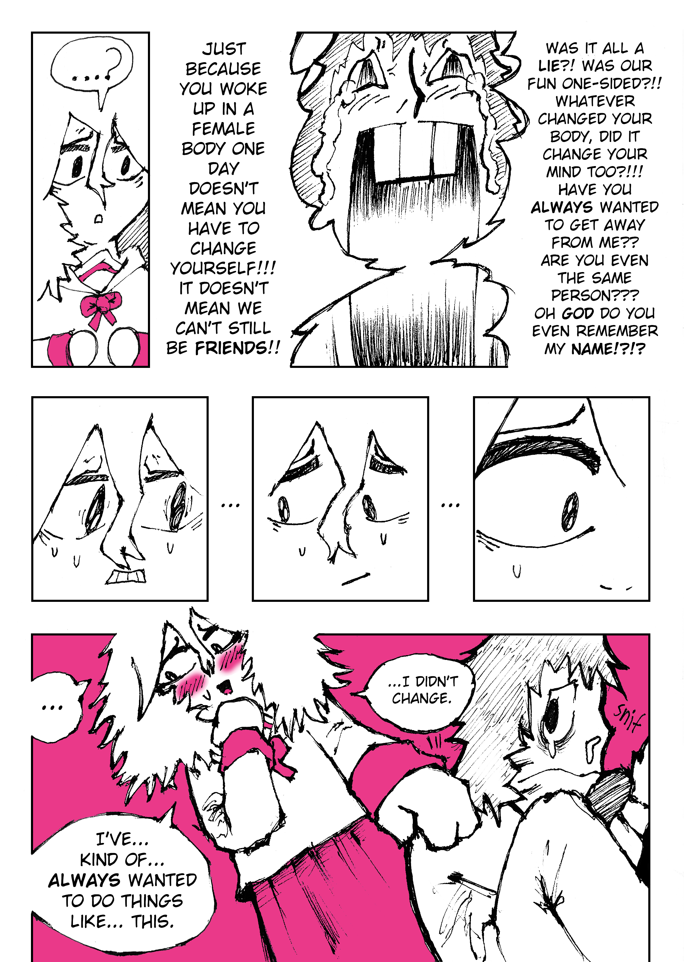 You Woke up as a Girl This Morning!? I Didn't Change 第4页