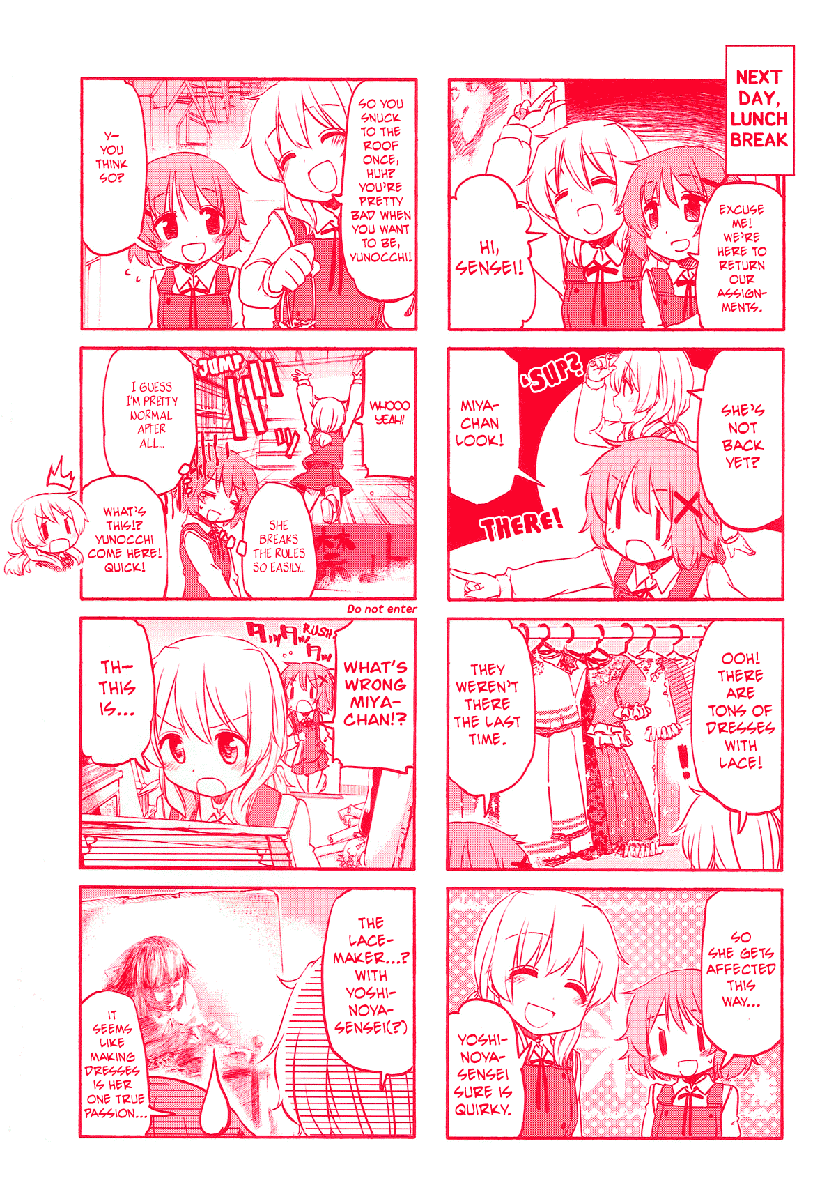 Hidamari Sketch Anthology Comic Library 第4页