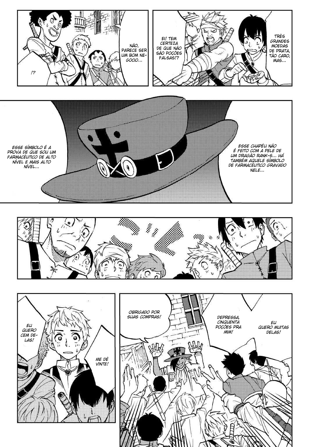 Tensei Kusushi wa Isekai o Meguru Onde está o farmacêutico!? 第14页