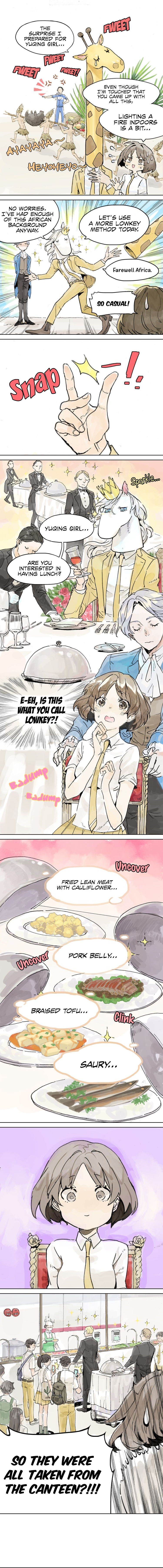 My Classmates Are All Very Strange Lunch Together / What's this Sincerity? 第4页