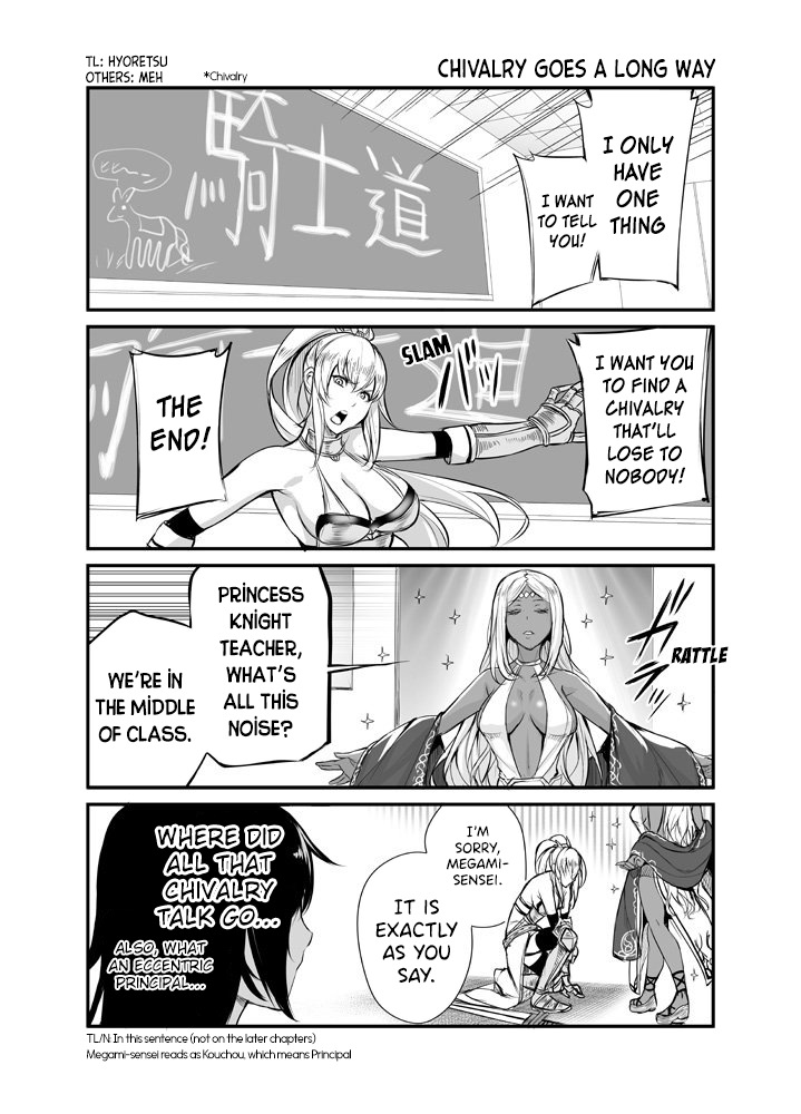 Zannen Desu ne. Hime Kishi-sensei Questions for the Teacher (True Chapter 1) 第2页