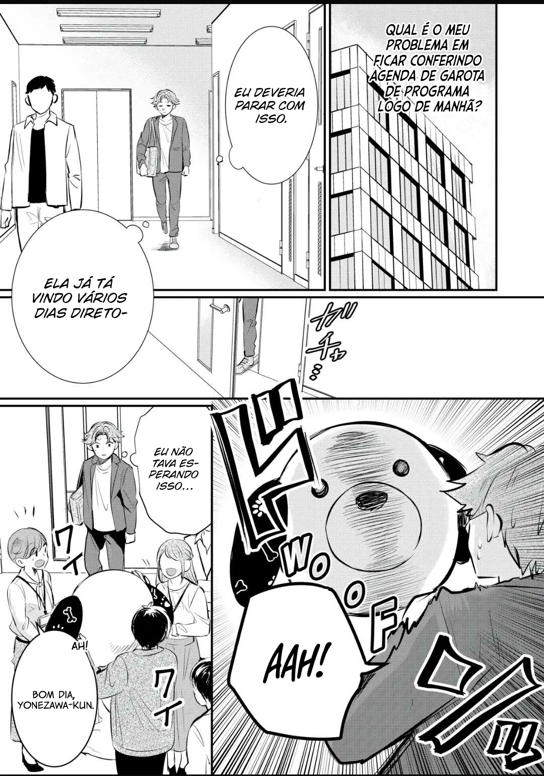 Yonezawa-san Is Done Being Human Um Vislumbre 第3页