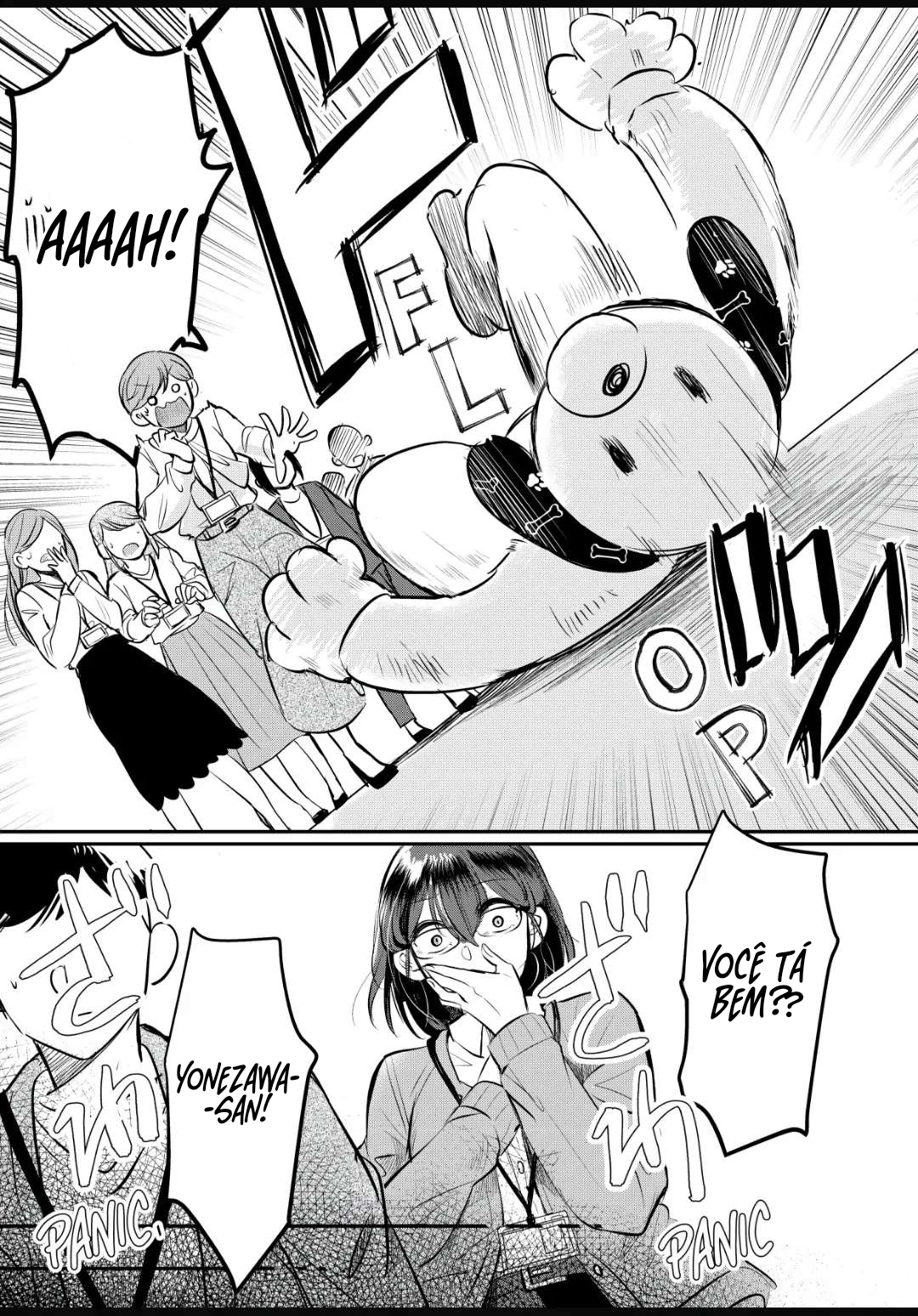Yonezawa-san Is Done Being Human Um Vislumbre 第8页