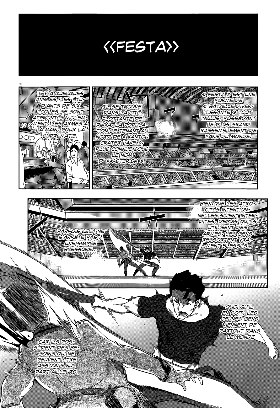 Gakusen Toshi Asterisk Vol. 1 Ch. 2 第3页