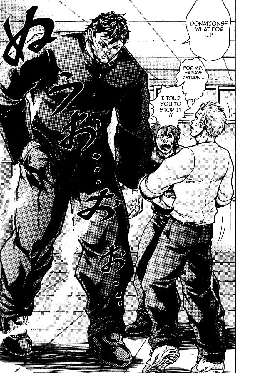 Baki Gaiden: Kizudzura Hanayama, 15 years old 第36页