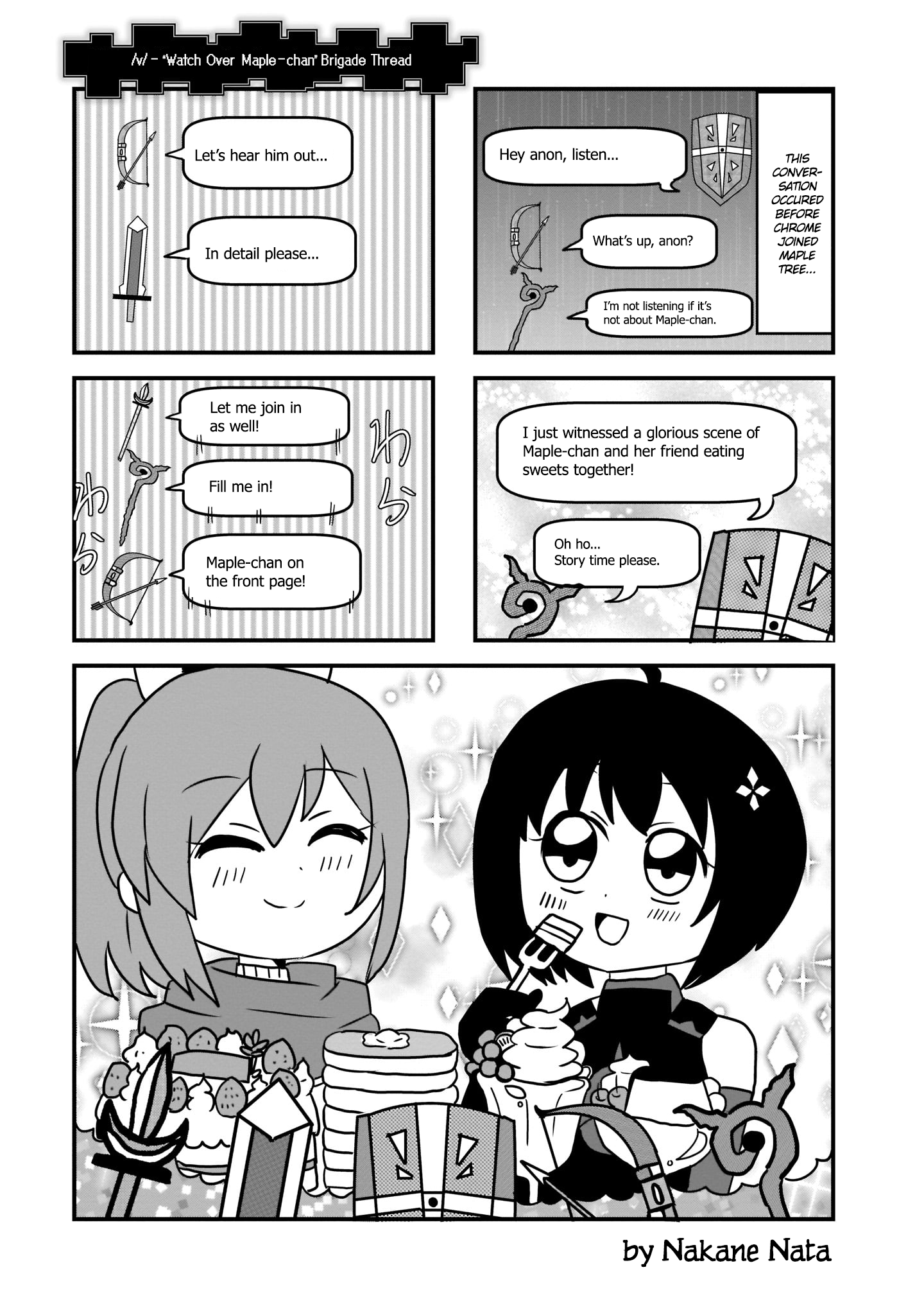 Bofuri Comic Anthology Watch Over Maple-chan Brigade Thread by Natane Nata 第1页
