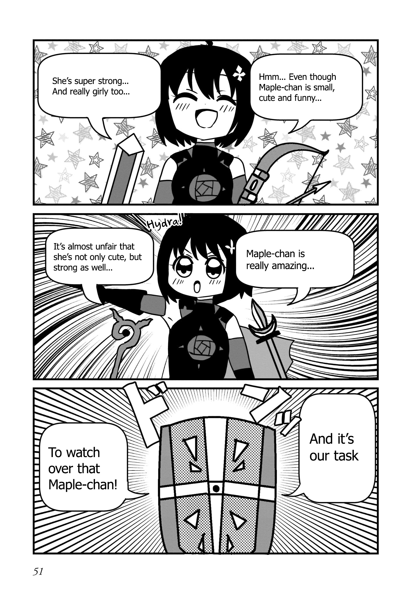 Bofuri Comic Anthology Watch Over Maple-chan Brigade Thread by Natane Nata 第7页