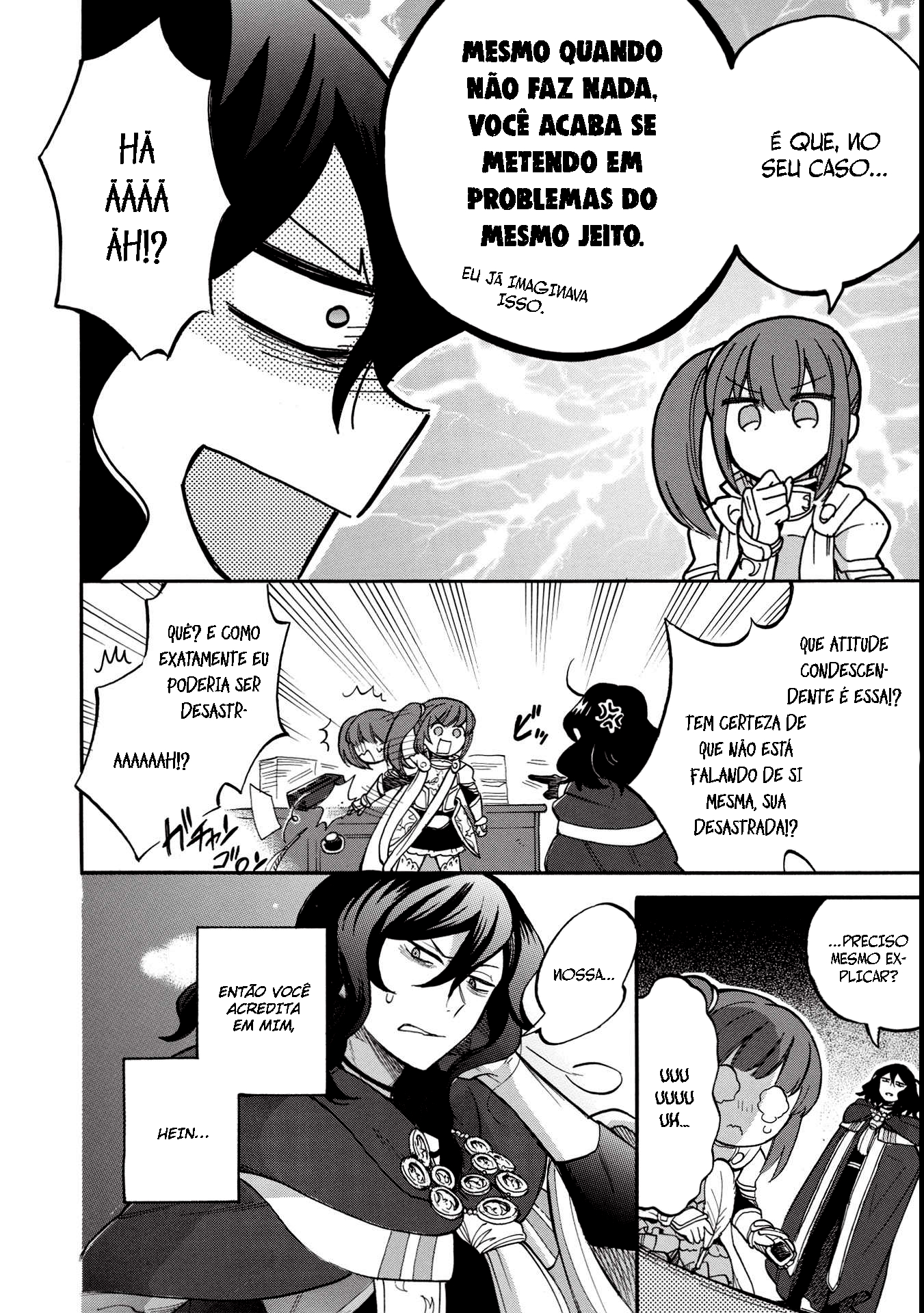 Akuyuu no Ore ga Ponkotsu Kishi o Miterarenain da ga, Dou Sewa o Yakya Ii?: Madome Gaiden O dilema de um vilão: Como não interferir demais na vida de uma cavaleira sagrada desastrada 第30页