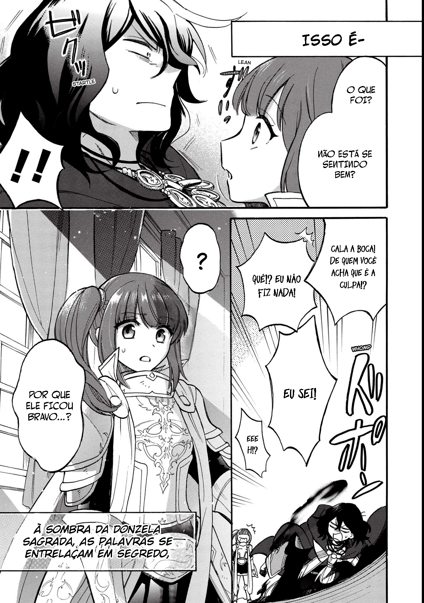 Akuyuu no Ore ga Ponkotsu Kishi o Miterarenain da ga, Dou Sewa o Yakya Ii?: Madome Gaiden O dilema de um vilão: Como não interferir demais na vida de uma cavaleira sagrada desastrada 第33页