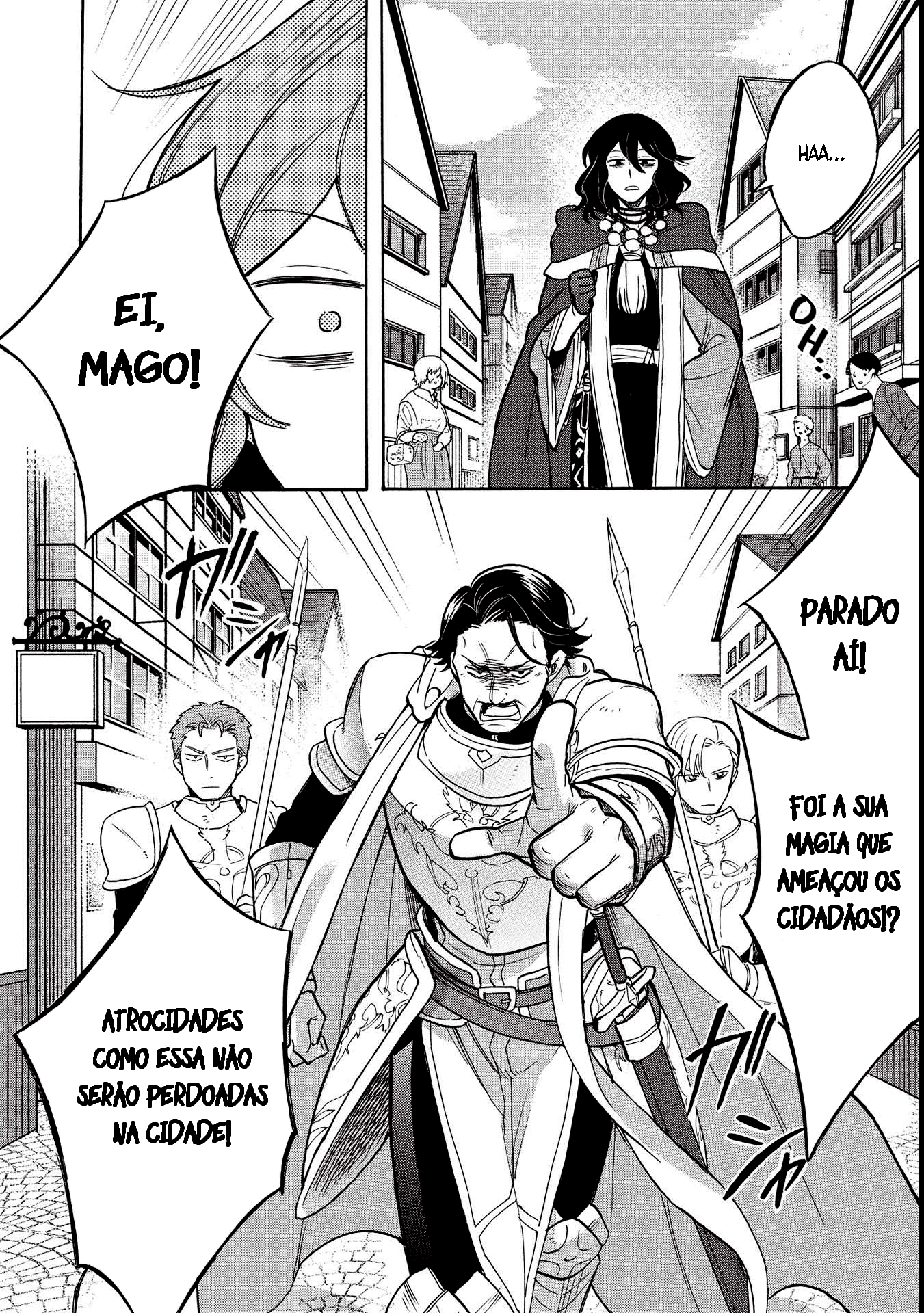 Akuyuu no Ore ga Ponkotsu Kishi o Miterarenain da ga, Dou Sewa o Yakya Ii?: Madome Gaiden O dilema de um vilão: Como não interferir demais na vida de uma cavaleira sagrada desastrada 第9页