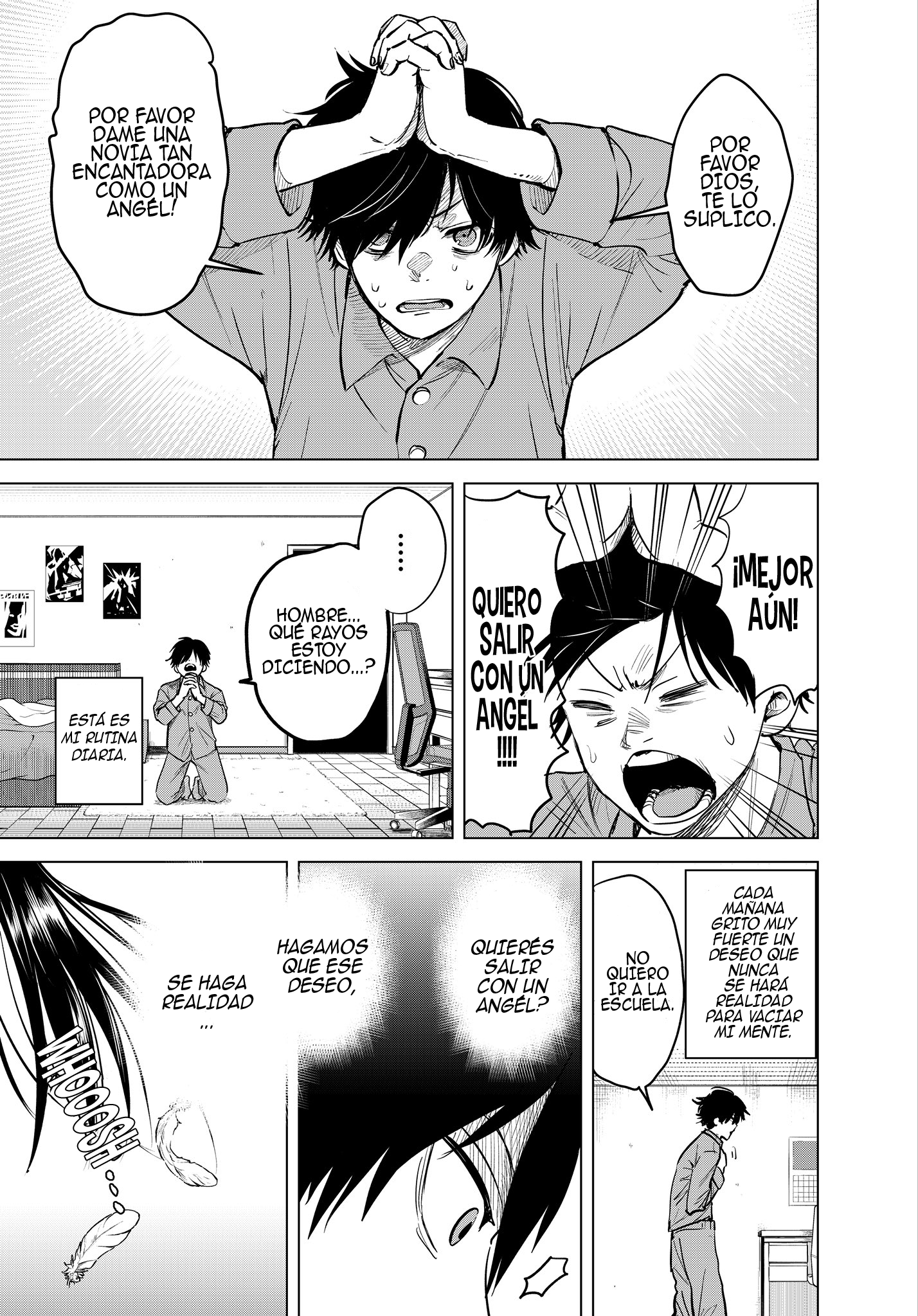 An Angel Came to Me When I Prayed Every Day Oneshot 第1页