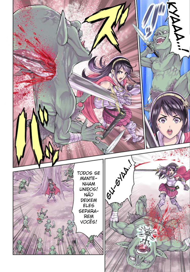 The King of Fantasy O visitante carregando chamas roxas! 第4页