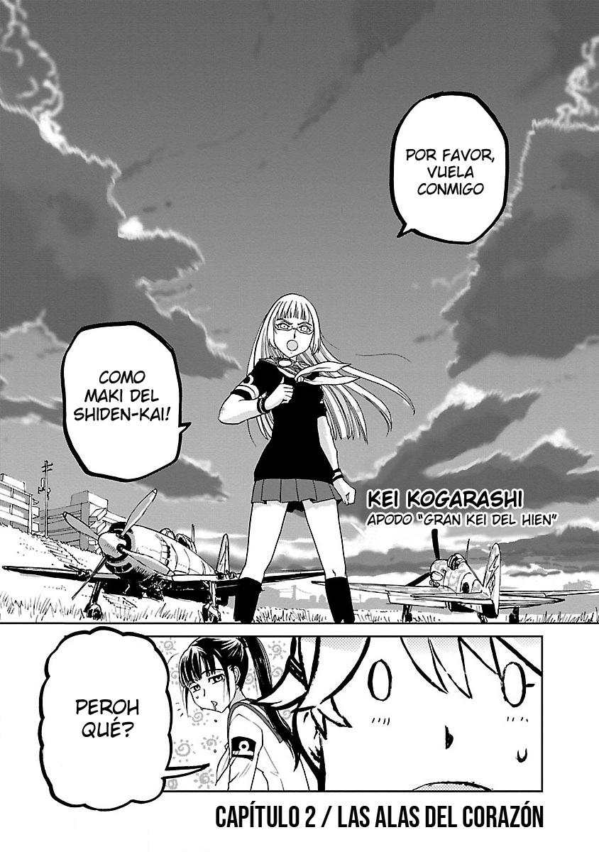 Maki the Shidenkai Pilot Las alas del corazón 第1页