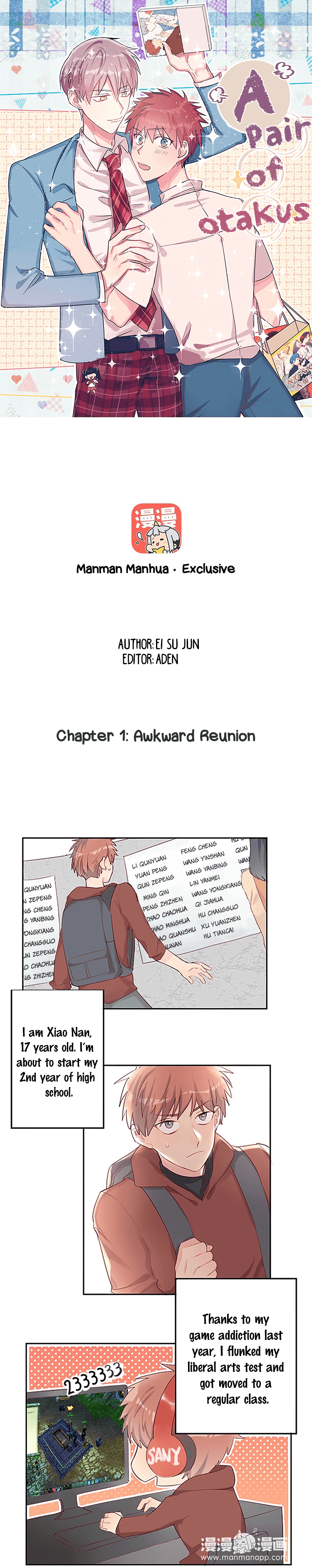 A Pair of Otakus Awkward reunion 第2页