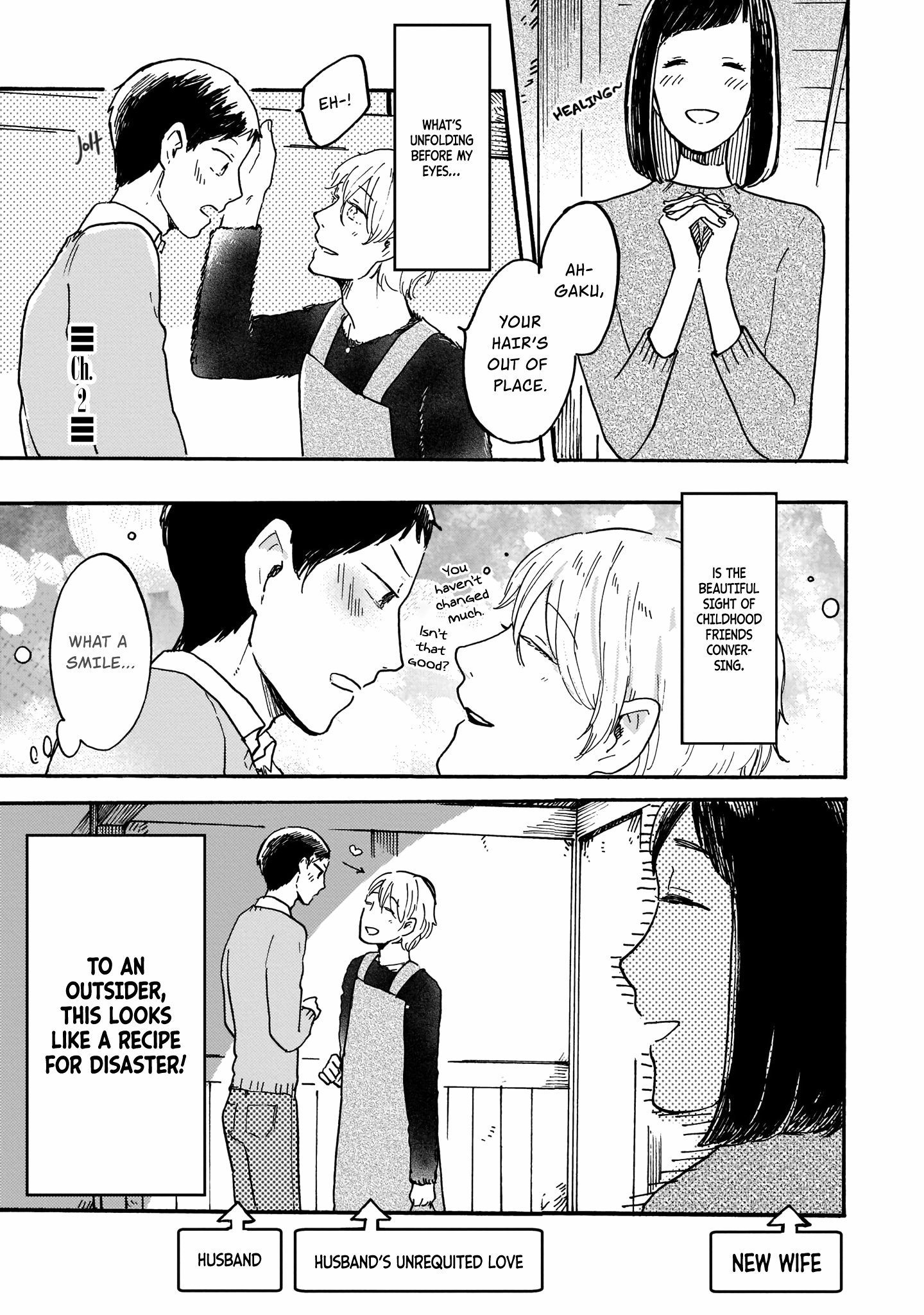 Watashi wa Kabe ni Naritai Vol. 1 Ch. 2 第2页
