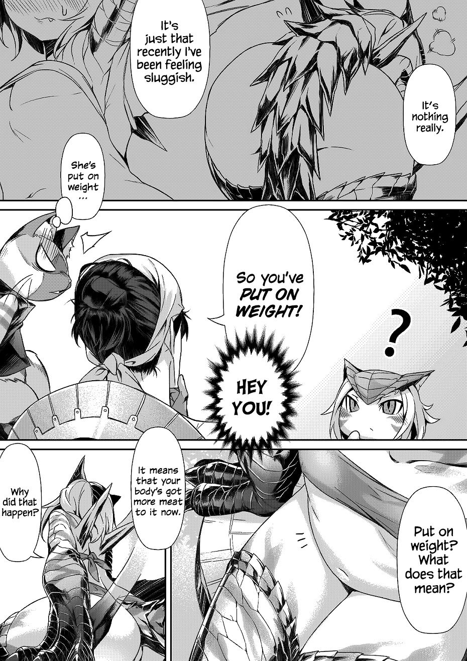 Monster Hunter - Rex's Dieting Plan (Doujinshi) 第4页