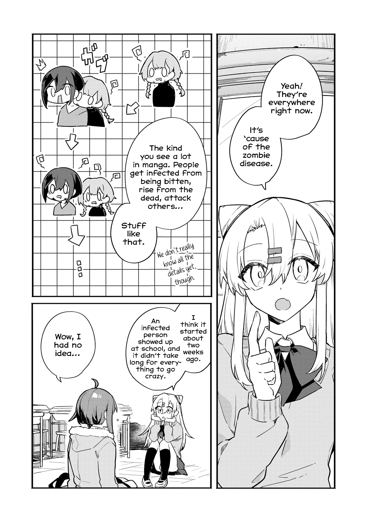 Hajimete no Otomodachi wa Zombie deshita Episode 1 第22页