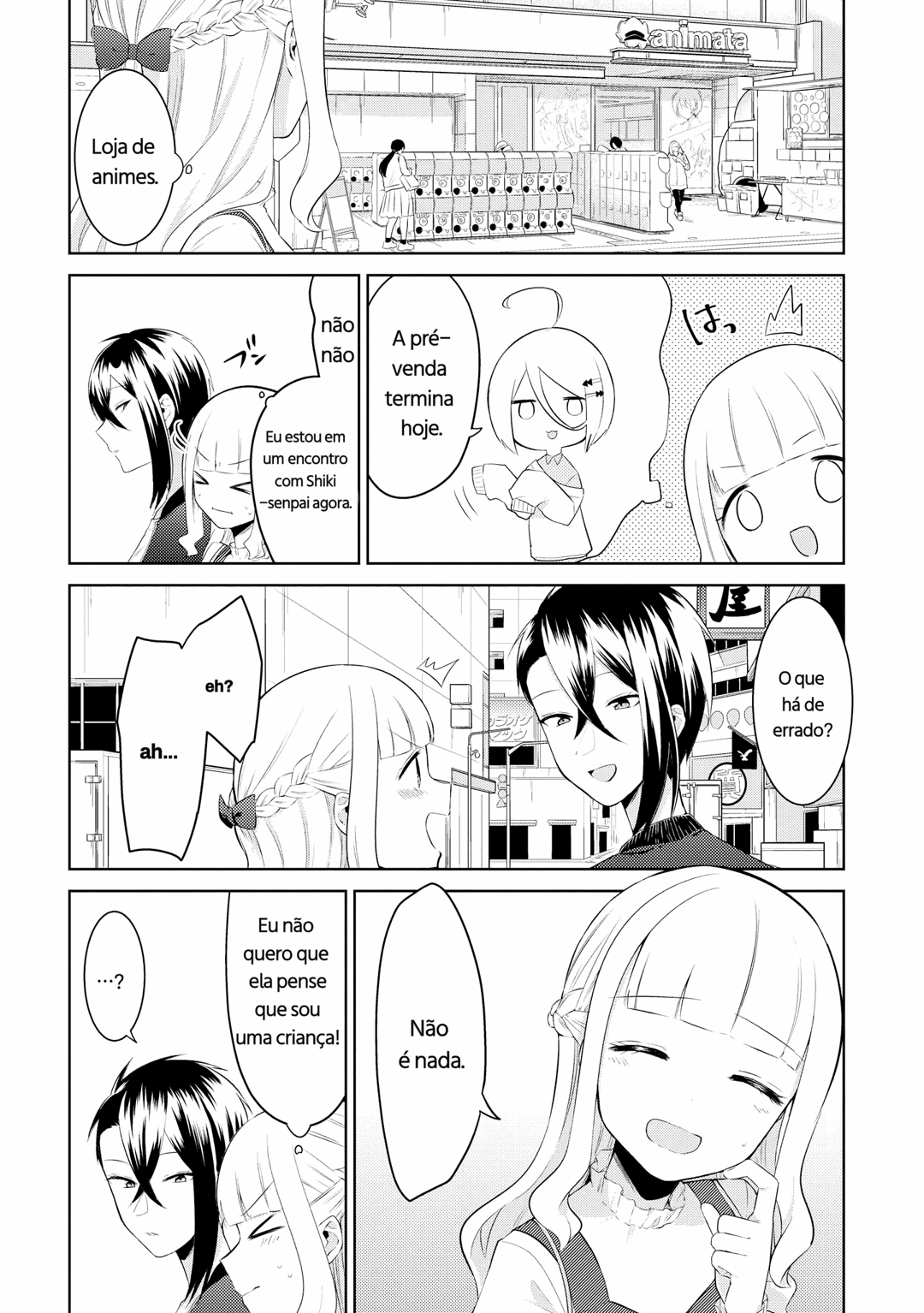 Ikemen Sugidesu Shiki-senpai! Primeiro encontro! 第12页