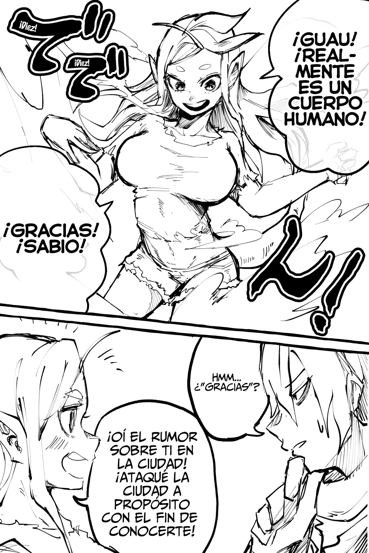 What Happened When a Sage Cast His Spell on a Monster 第3页