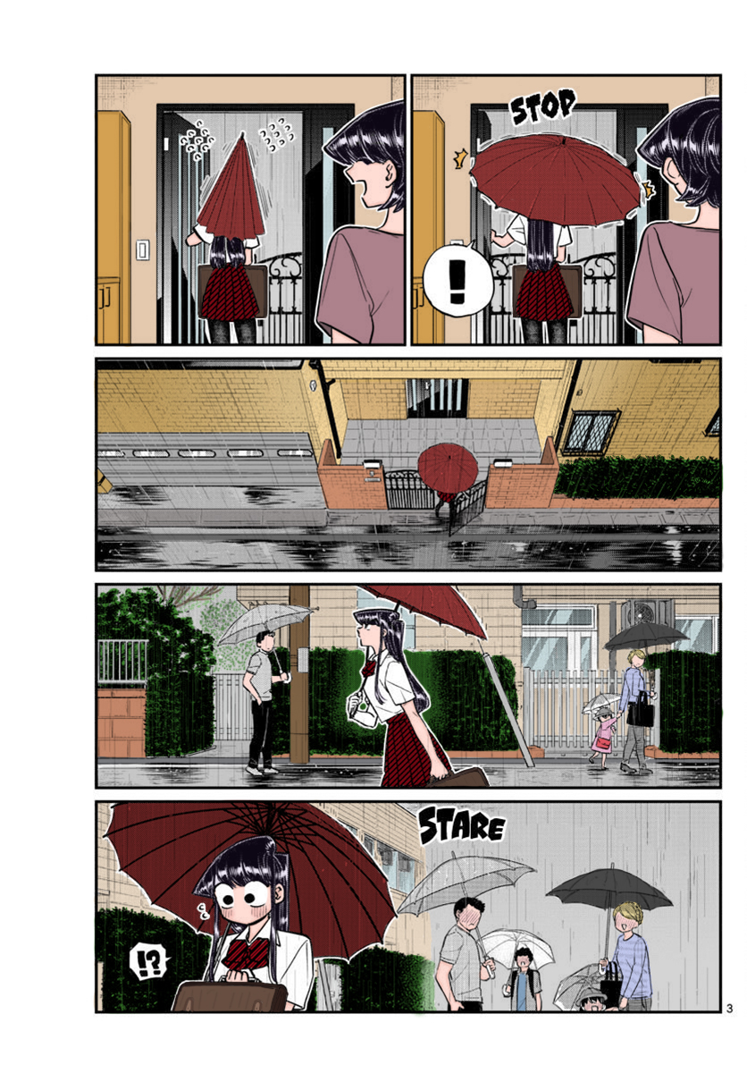 Komi Can't Communicate (Fan-Colored) Rainy Season 第3页