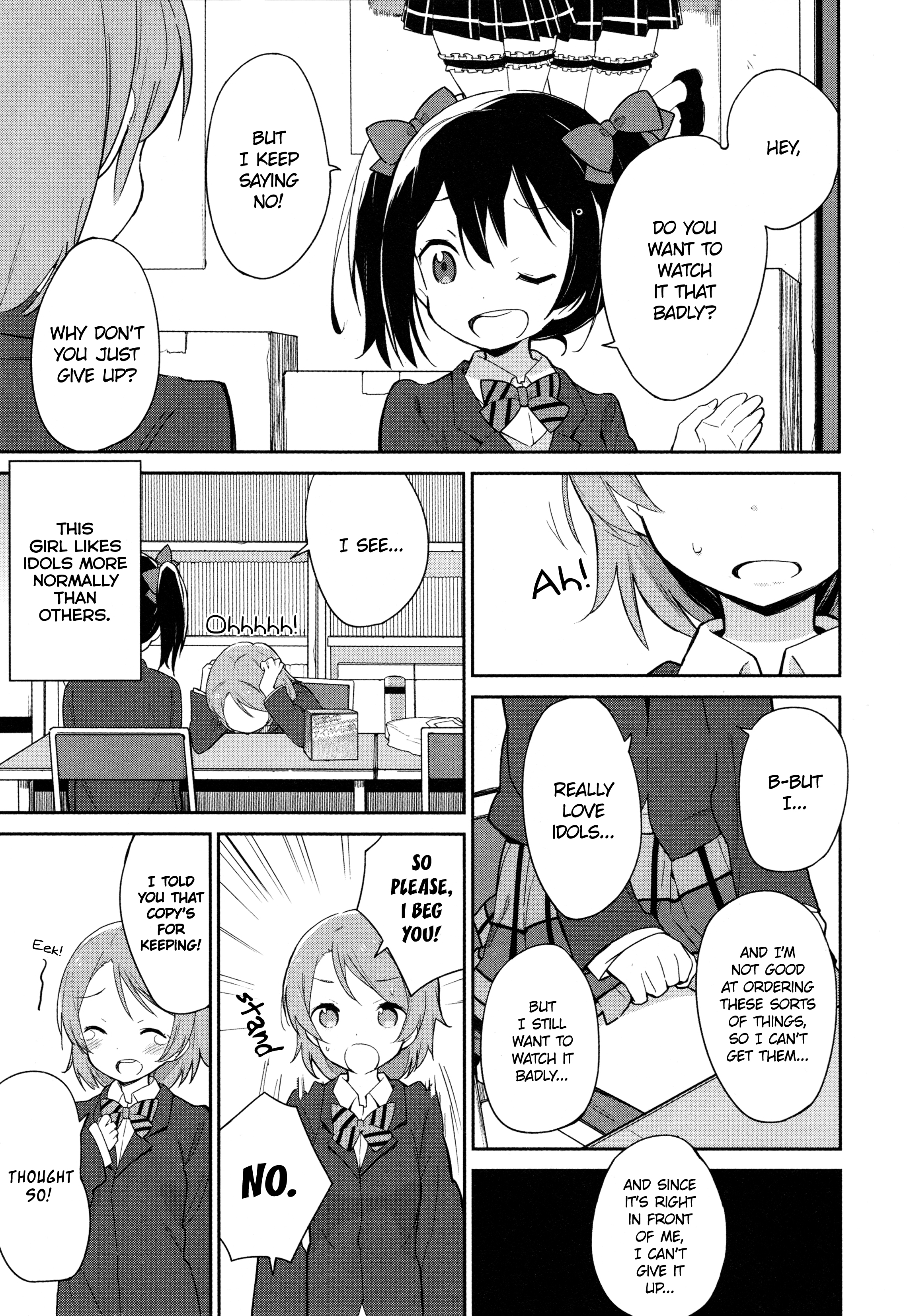 Love Live! Comic Anthology µ's Precious Days Den Den Den 第3页