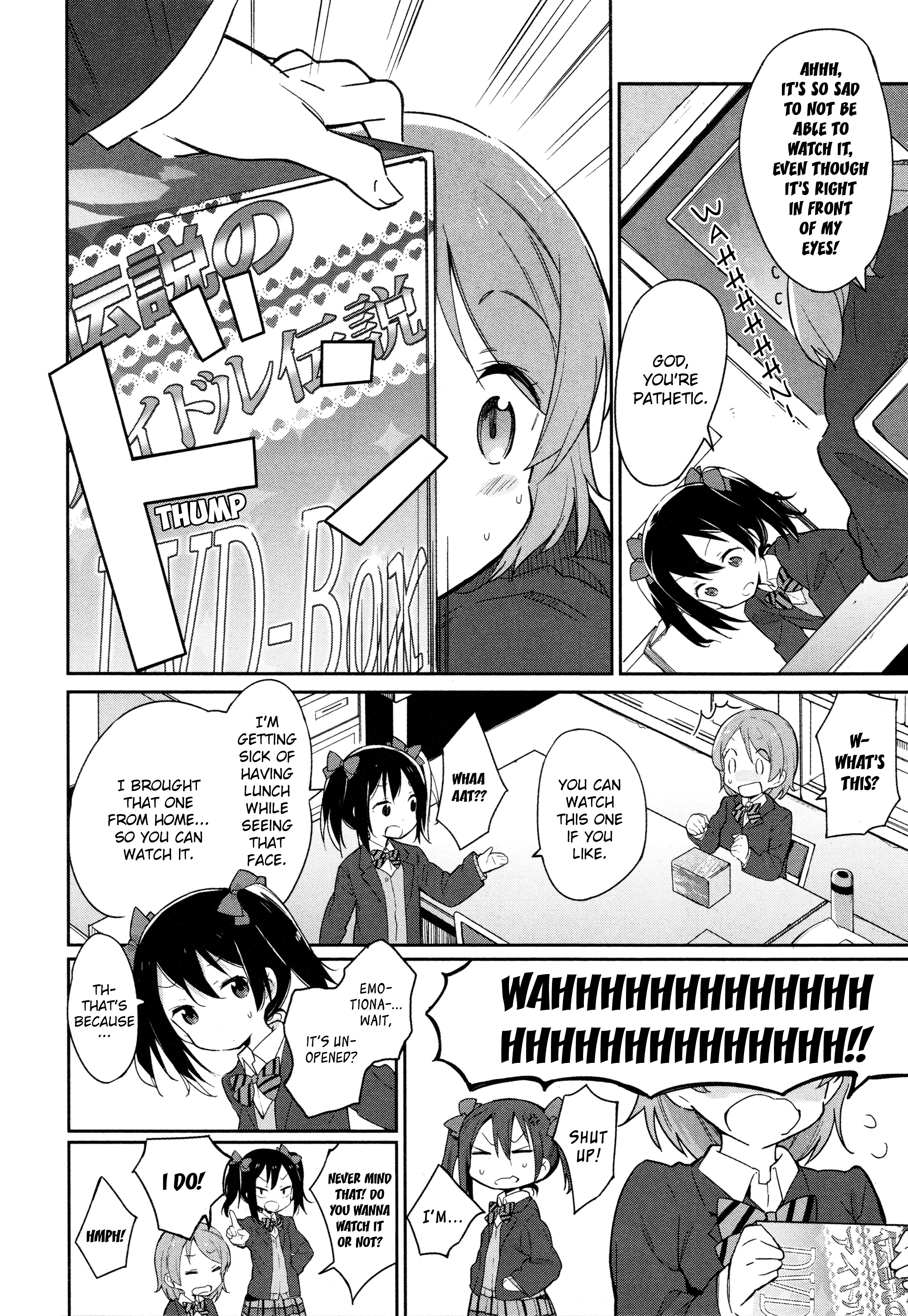 Love Live! Comic Anthology µ's Precious Days Den Den Den 第4页
