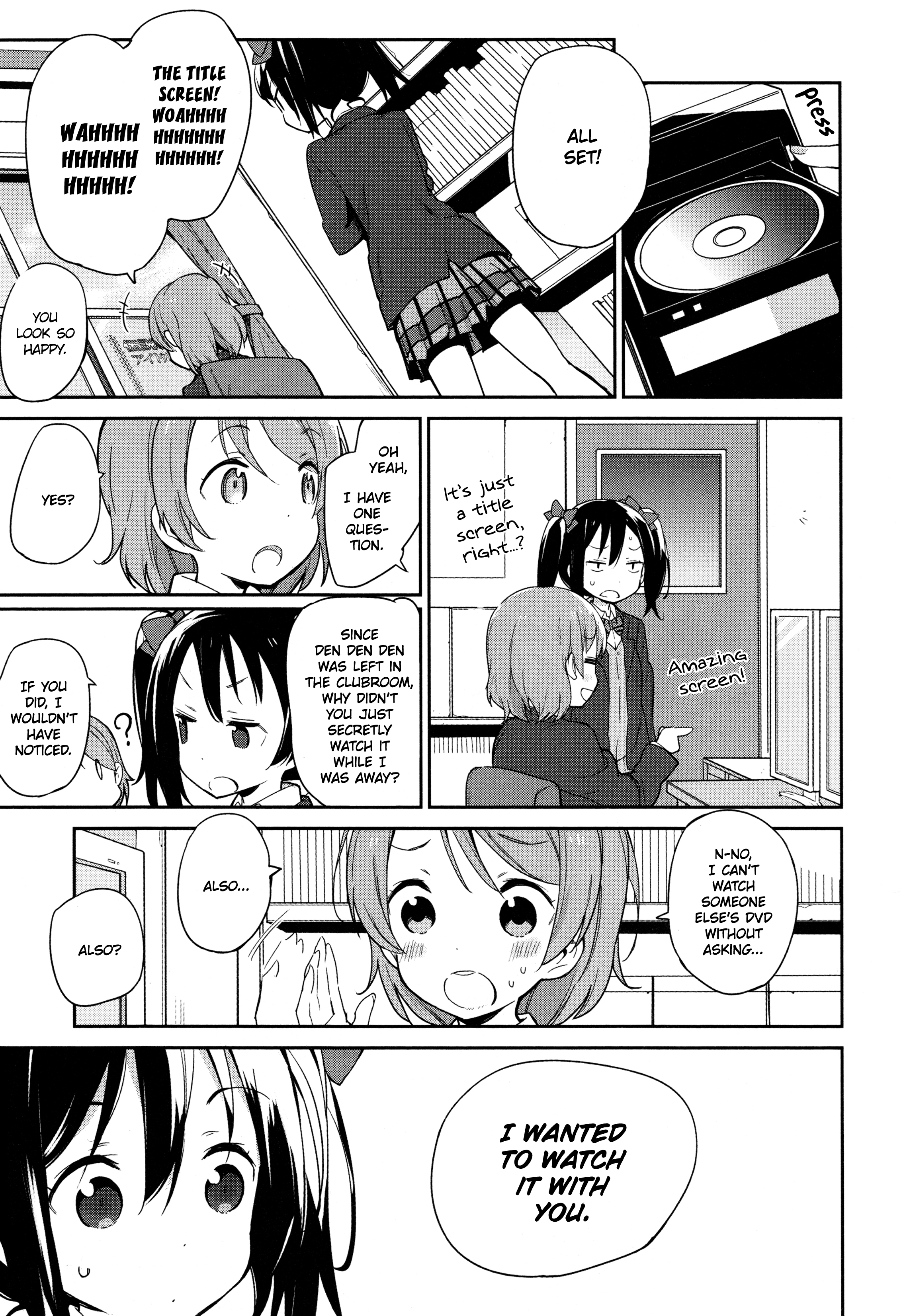 Love Live! Comic Anthology µ's Precious Days Den Den Den 第5页