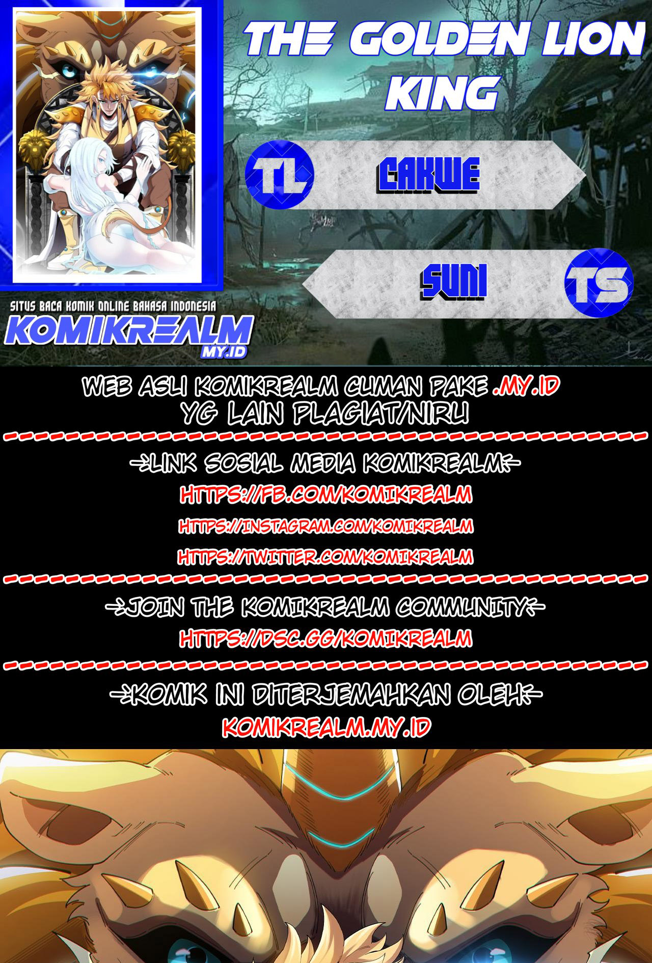 The Golden Lion King Kebangkitan 第1页
