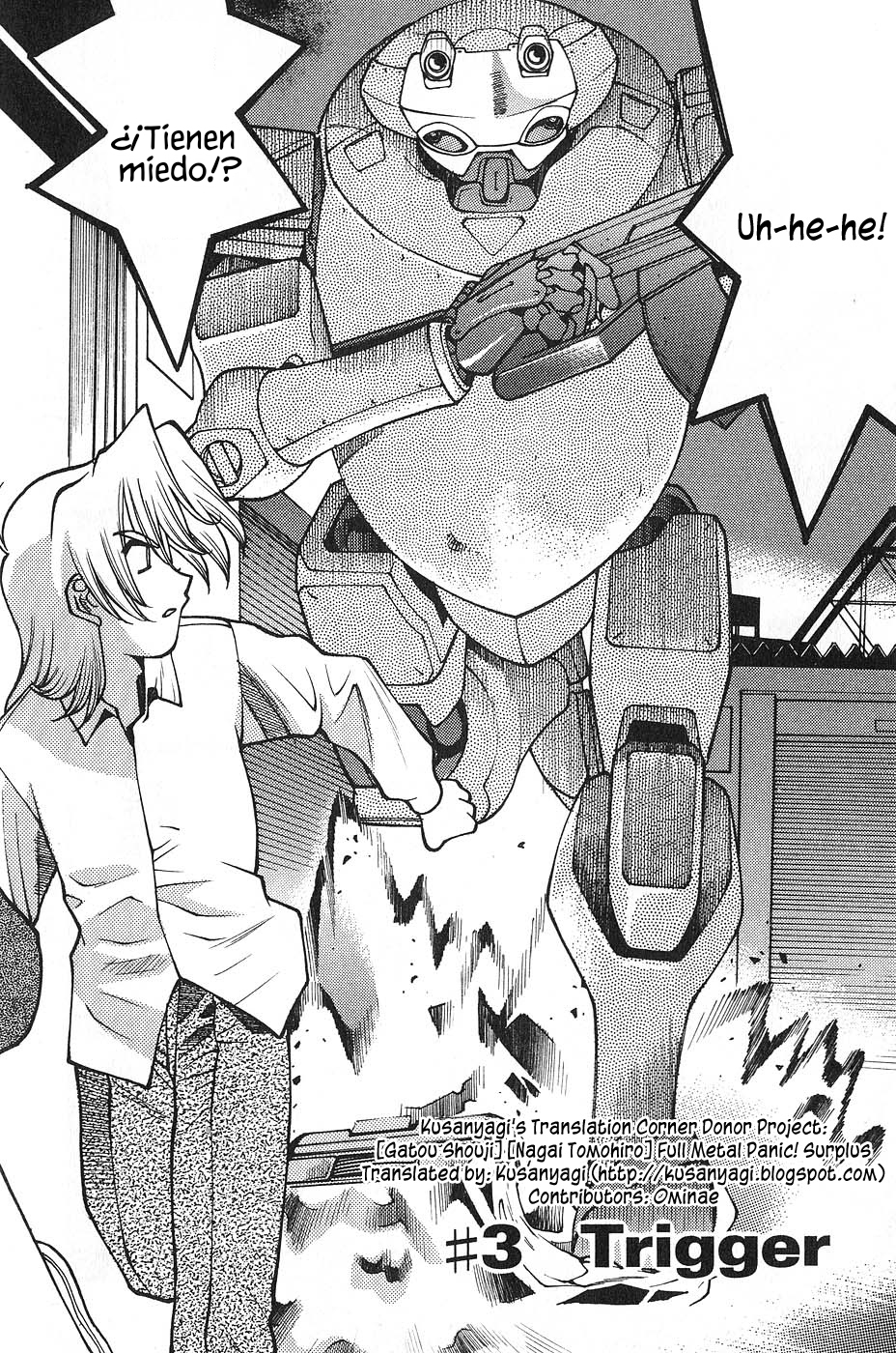 Full Metal Panic! SURPLUS Gatillo 第3页