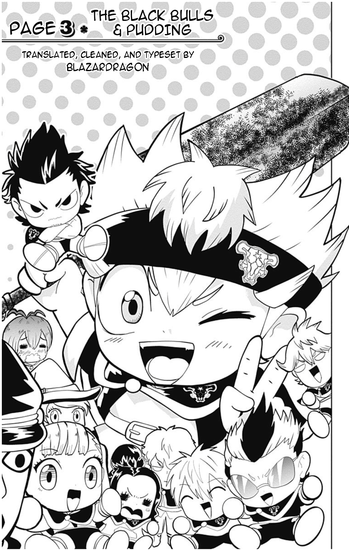 Black Clover SD - Asta's Road to the Wizard King The Black Bulls & Pudding 第1页