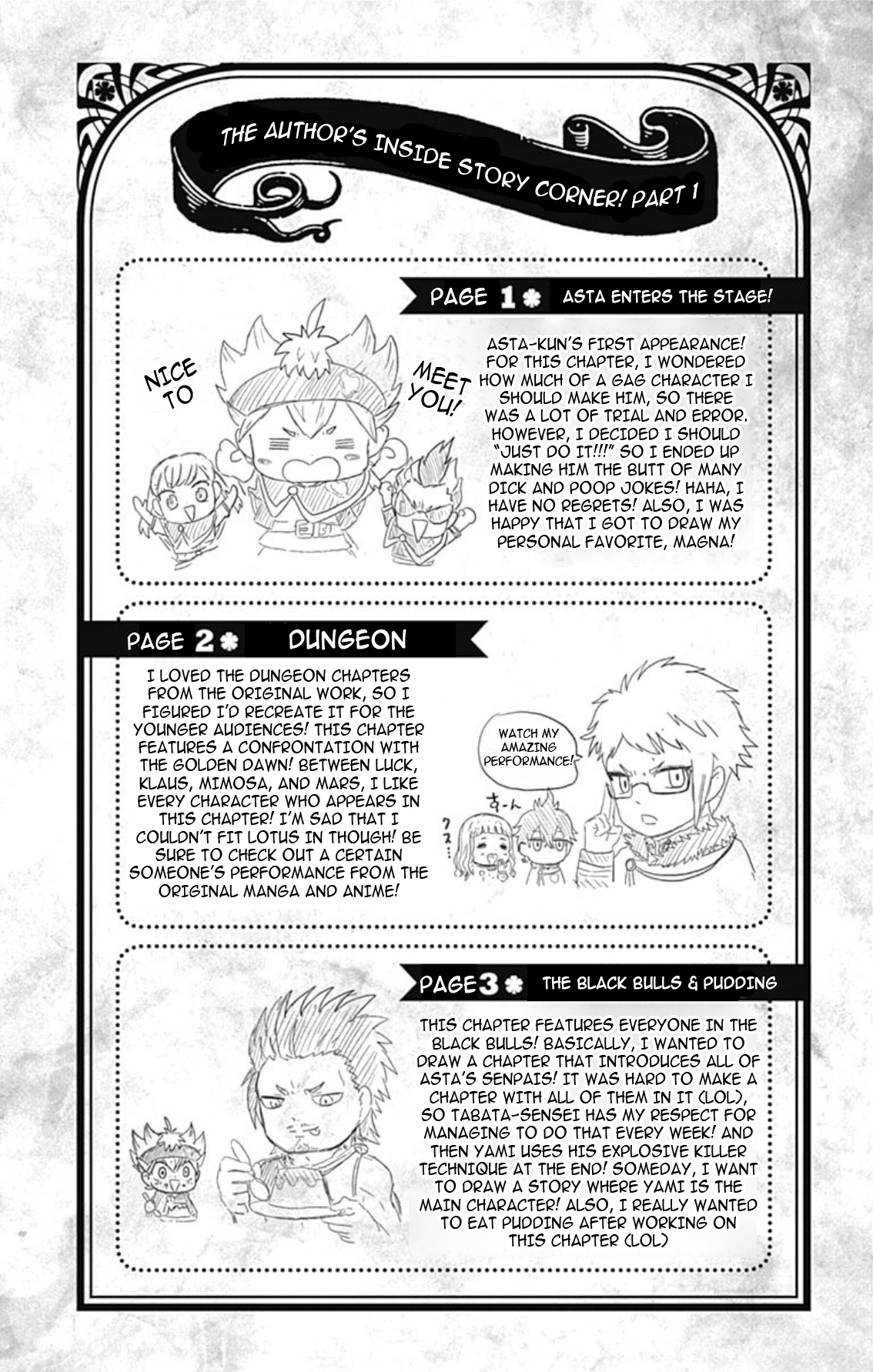 Black Clover SD - Asta's Road to the Wizard King The Black Bulls & Pudding 第29页