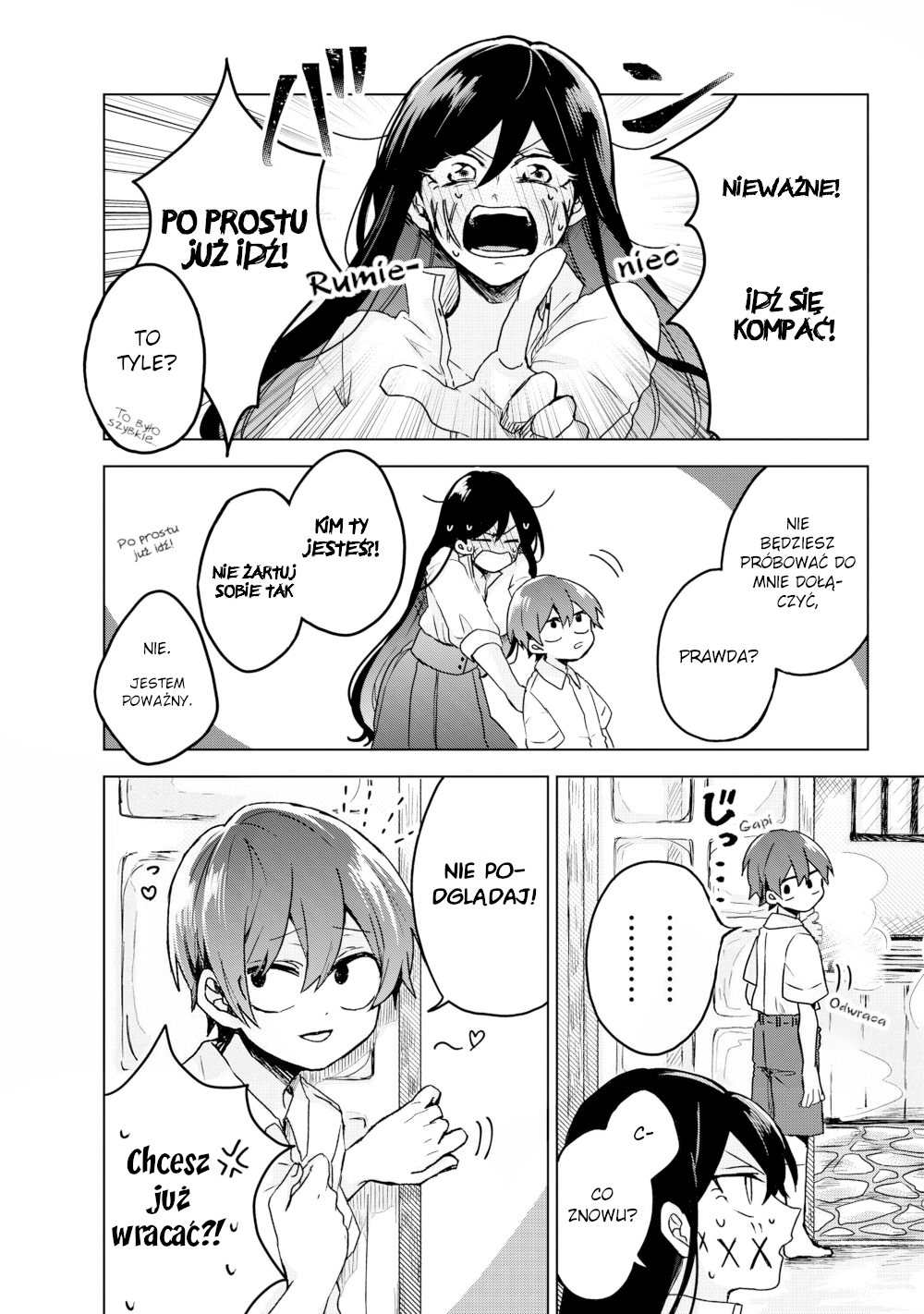 Kuchi ga Saketemo Kimi ni wa (Webcomic) Niespodziewany Gość 第11页