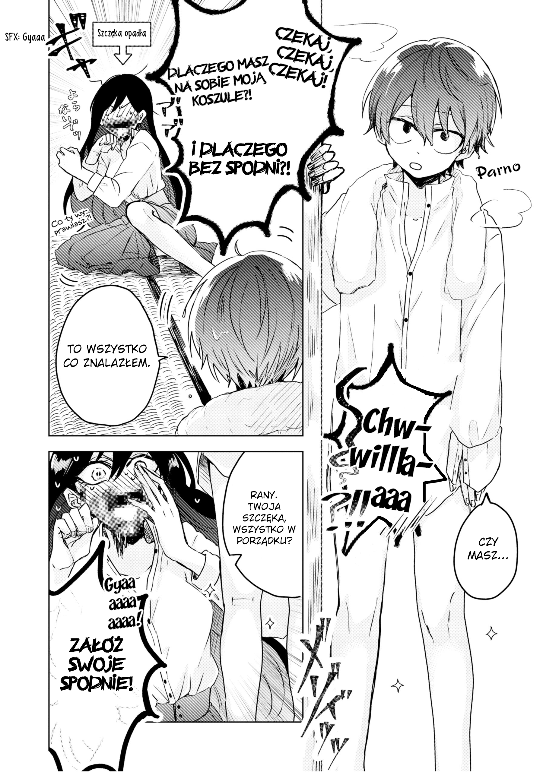 Kuchi ga Saketemo Kimi ni wa (Webcomic) Niespodziewany Gość 第12页
