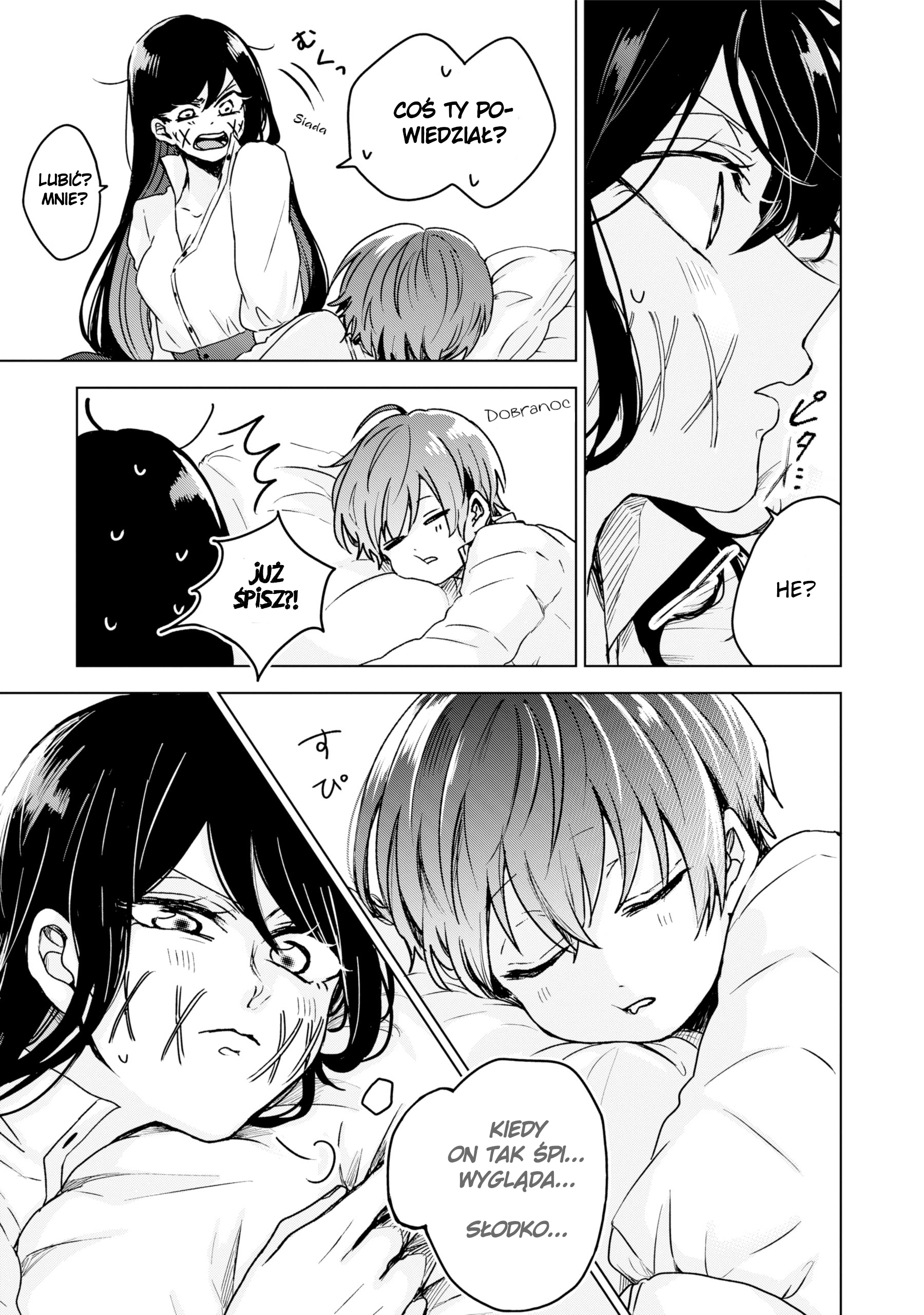 Kuchi ga Saketemo Kimi ni wa (Webcomic) Niespodziewany Gość 第18页