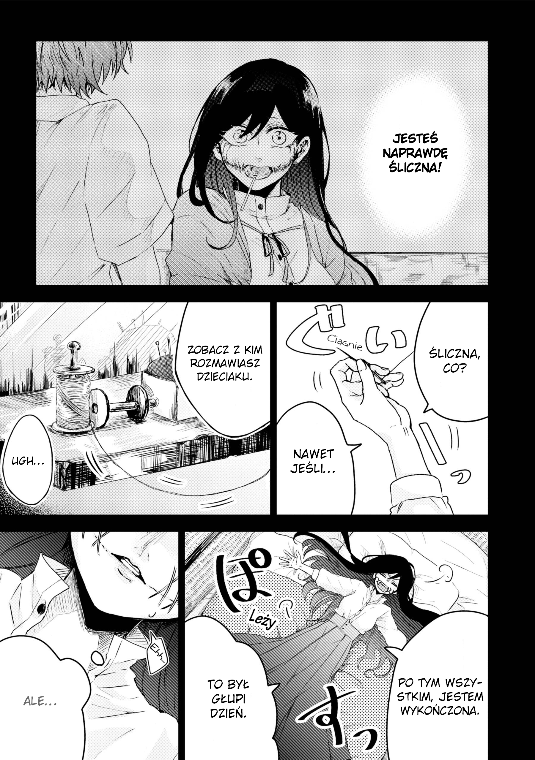 Kuchi ga Saketemo Kimi ni wa (Webcomic) Niespodziewany Gość 第4页