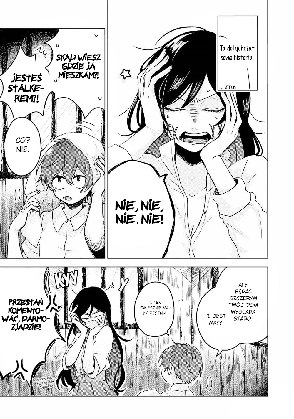 Kuchi ga Saketemo Kimi ni wa (Webcomic) Niespodziewany Gość 第6页