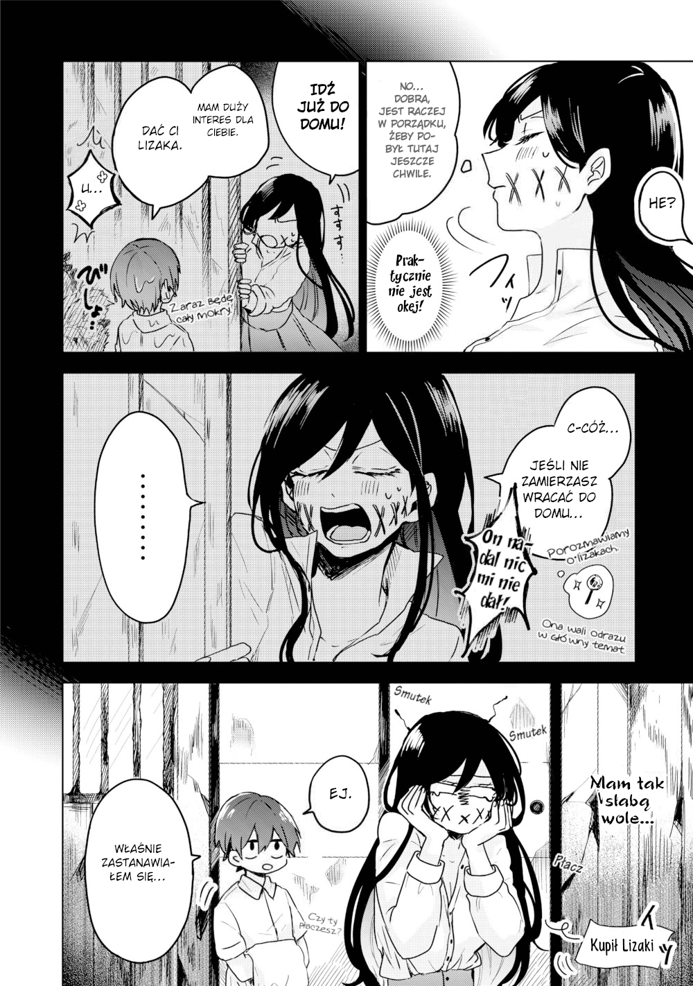 Kuchi ga Saketemo Kimi ni wa (Webcomic) Niespodziewany Gość 第7页