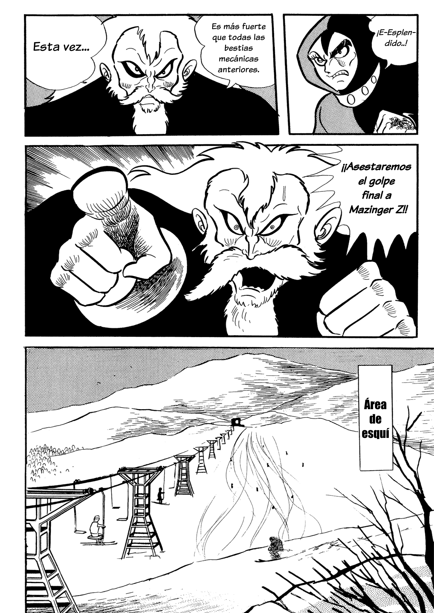 Mazinger Z (TV Magazine) La furia de la bestia mecánica Barón Ashura 第7页