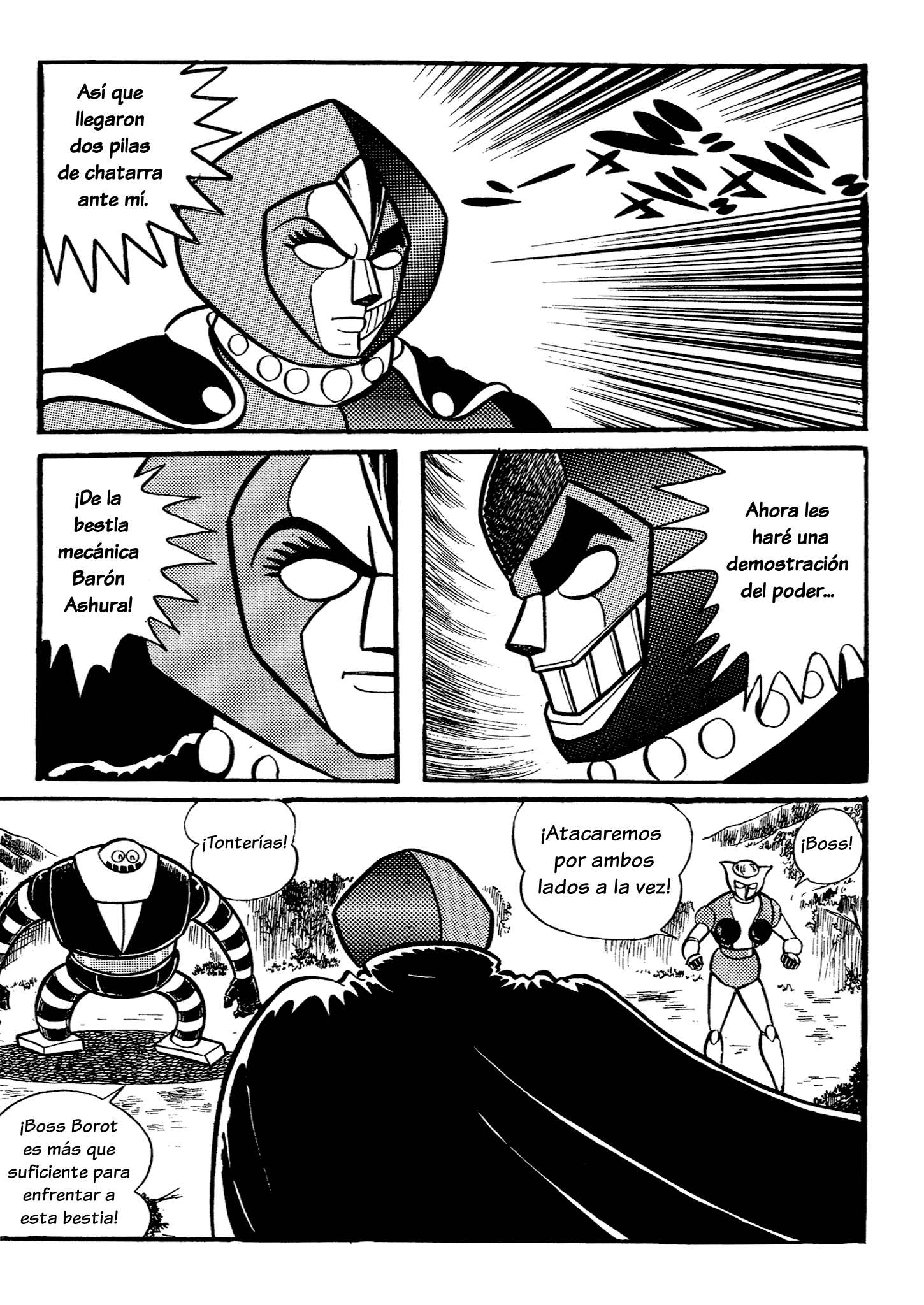 Mazinger Z (TV Magazine) La furia de la bestia mecánica Barón Ashura 第10页