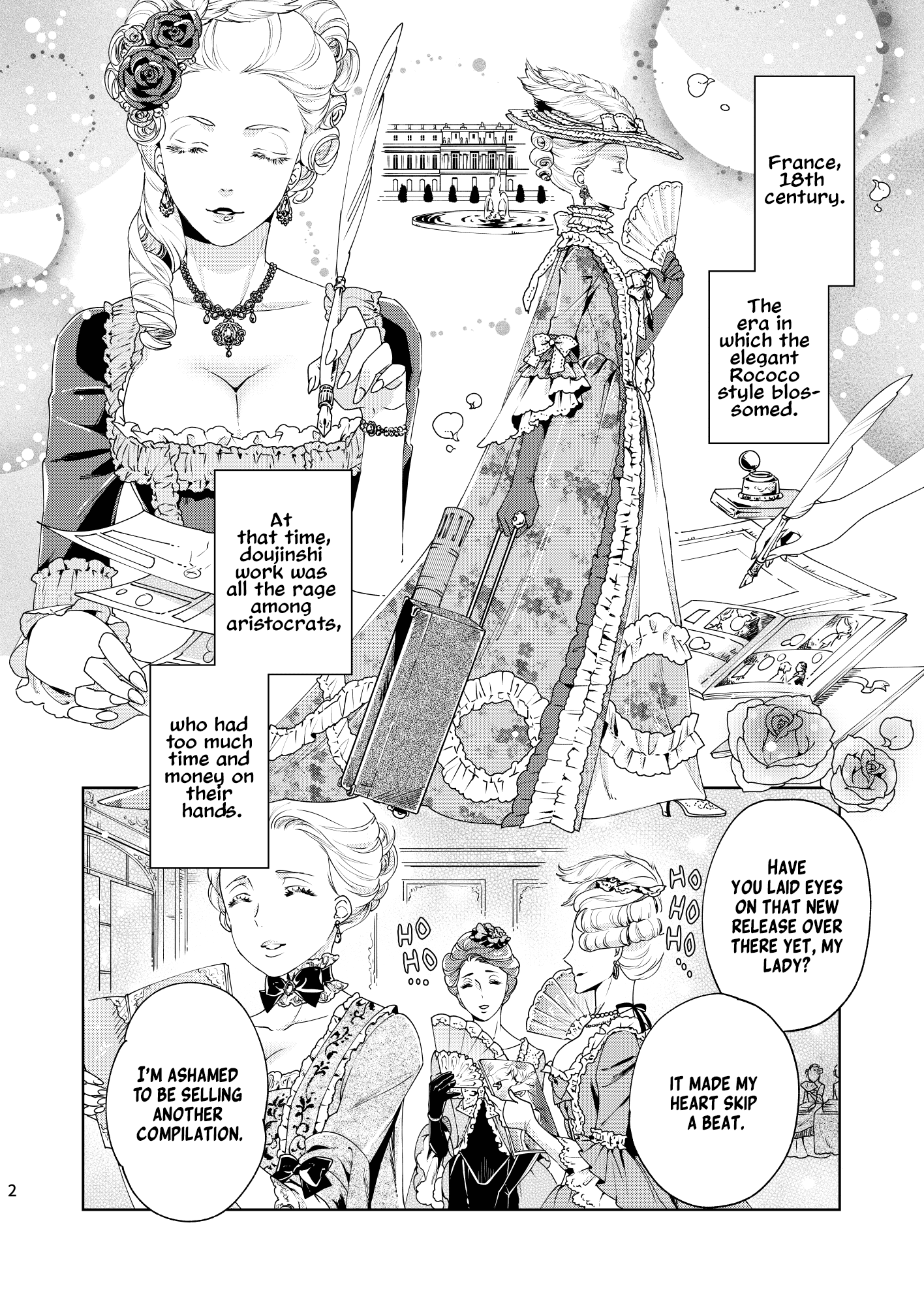 Welcome to (Doujinshi Convention) Versailles 第3页