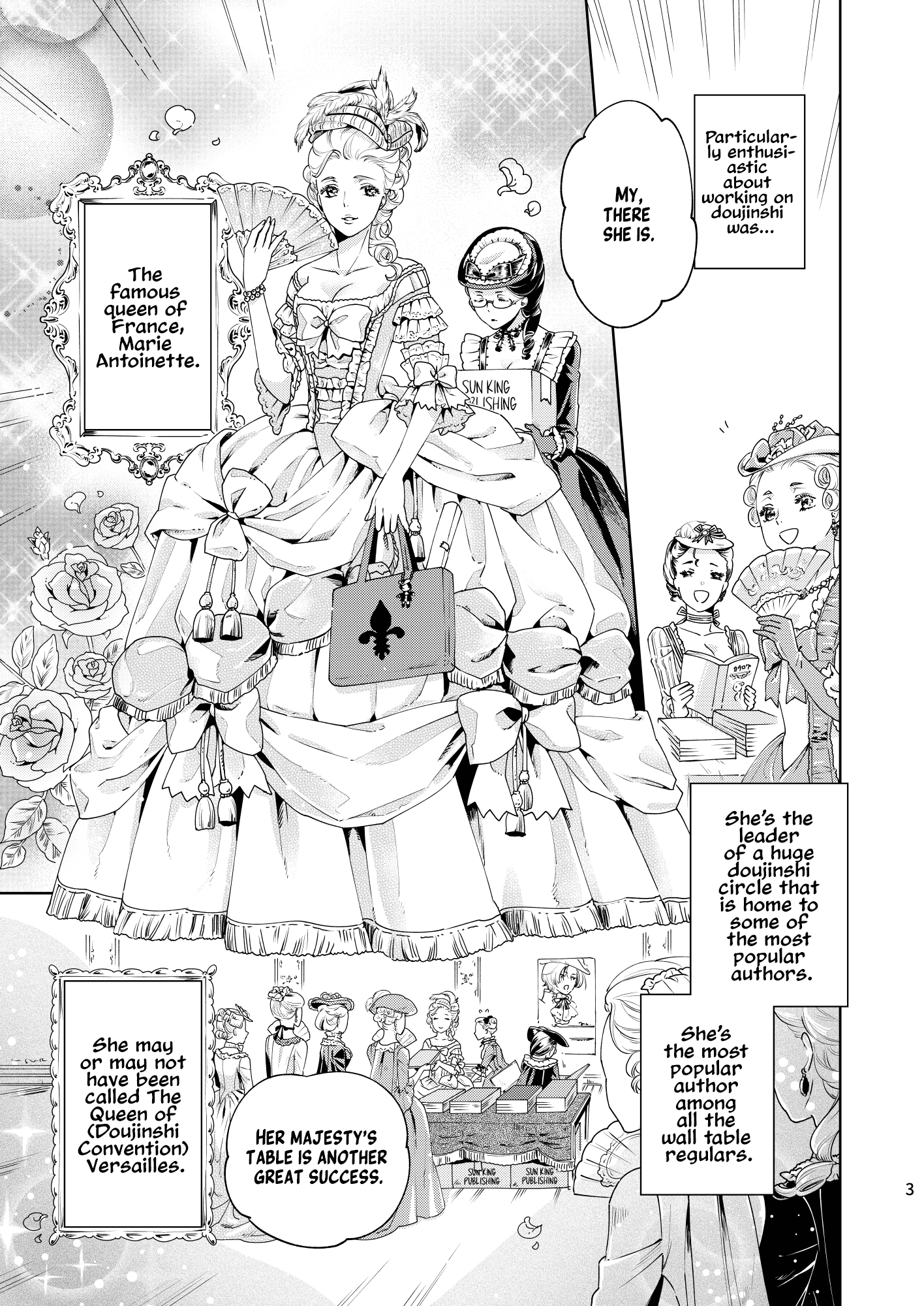 Welcome to (Doujinshi Convention) Versailles 第4页